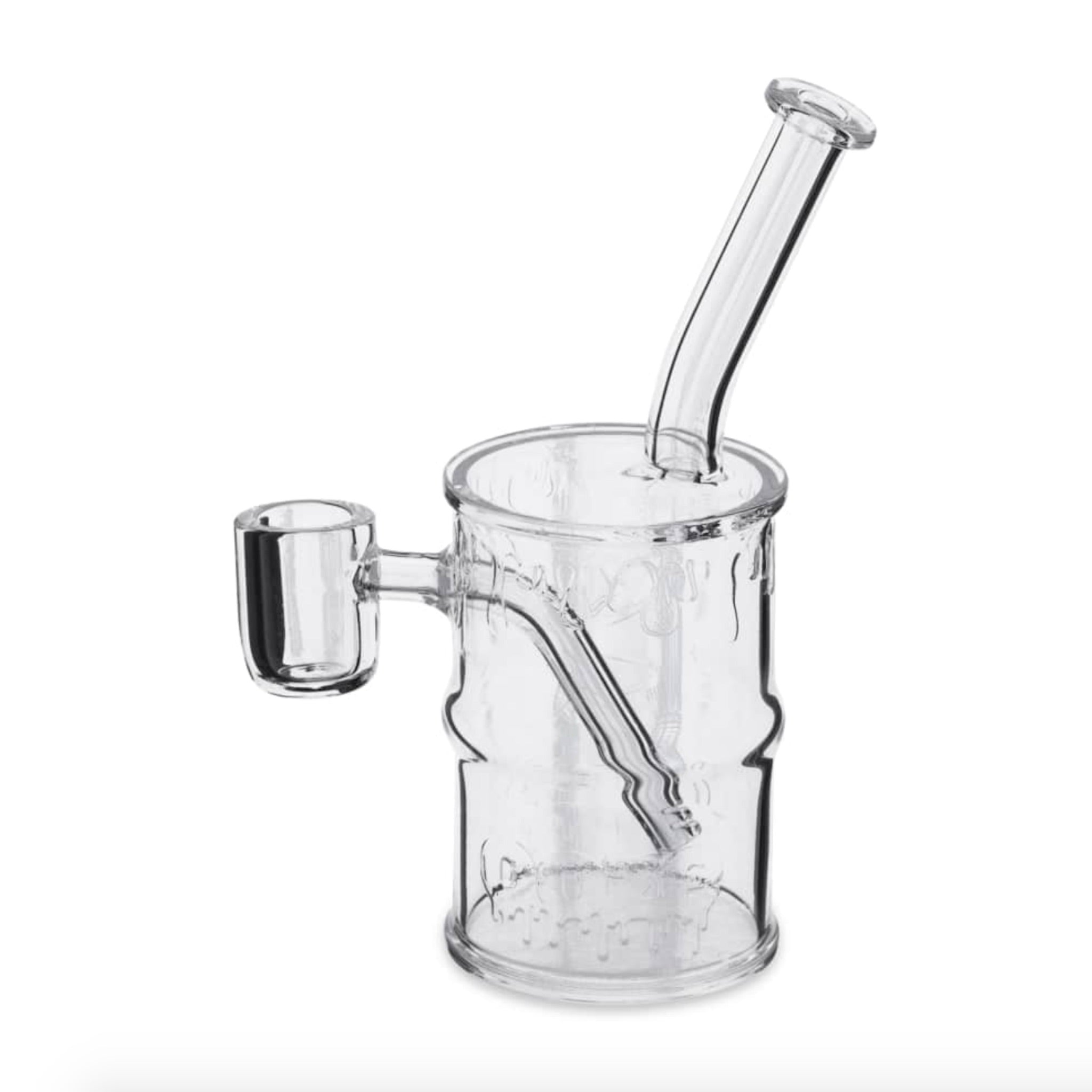 Ooze Toxic Barrel Quartz Dab Rig - 6in - Image 2
