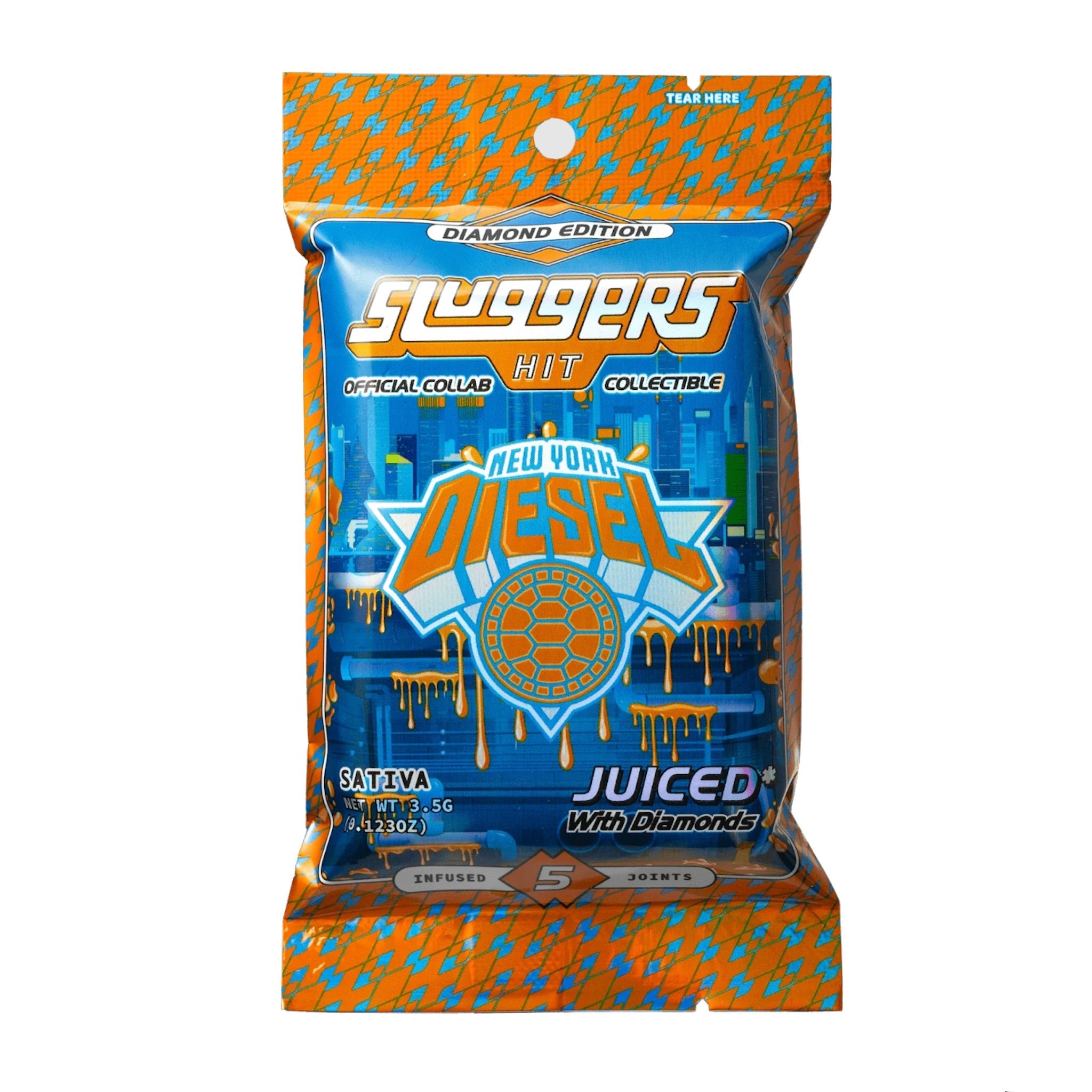 Sluggers Hit Juiced Official Collab THC-A Pre Rolls - 3.5g (5ct) - Image 7