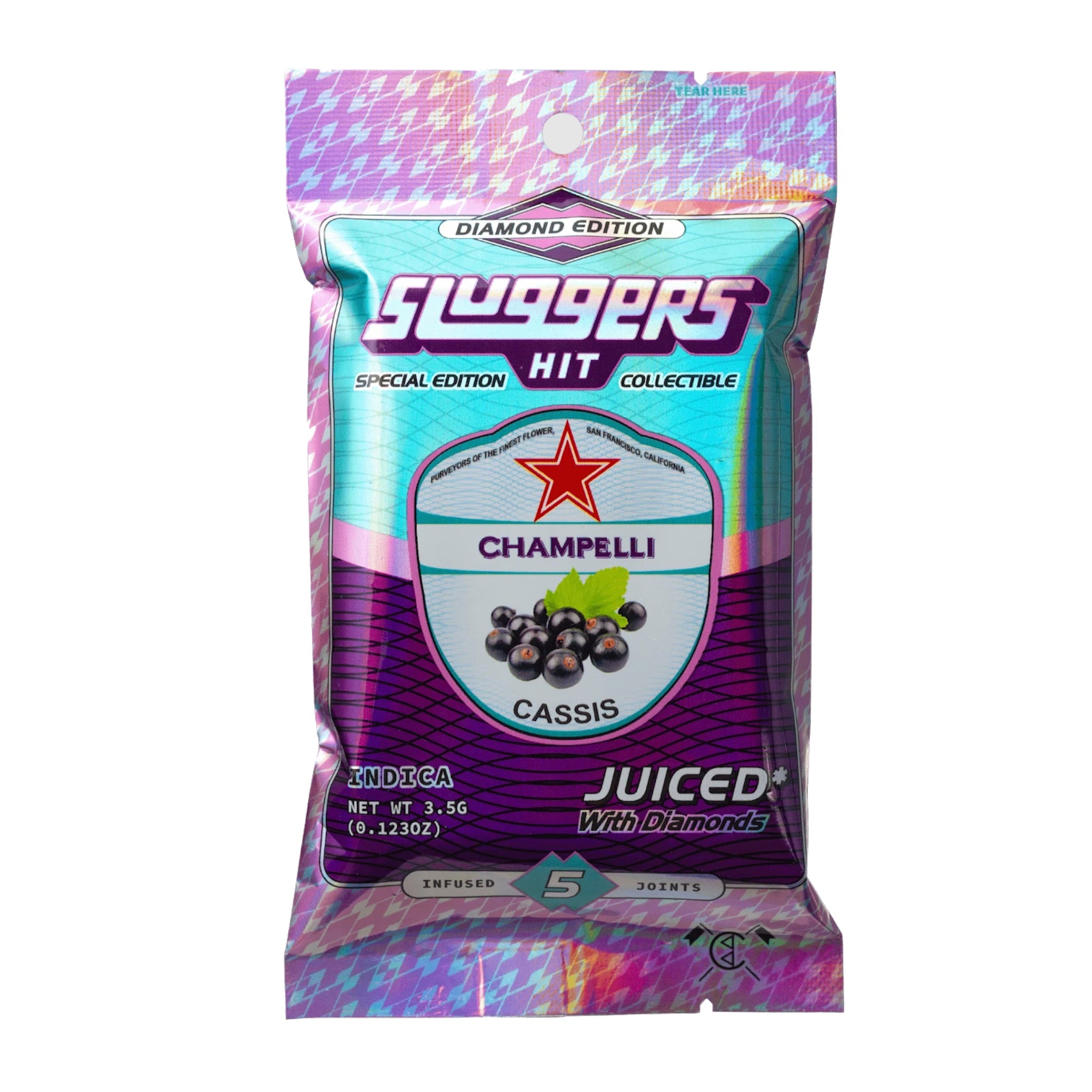 Sluggers Hit Juiced Special Edition THC-A Pre Rolls - 3.5g (5ct) - Image 4