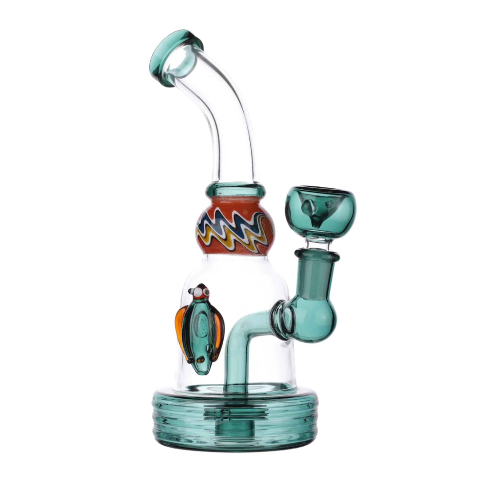 Smooth Swerve Percolator Bong - 6in - Image 3