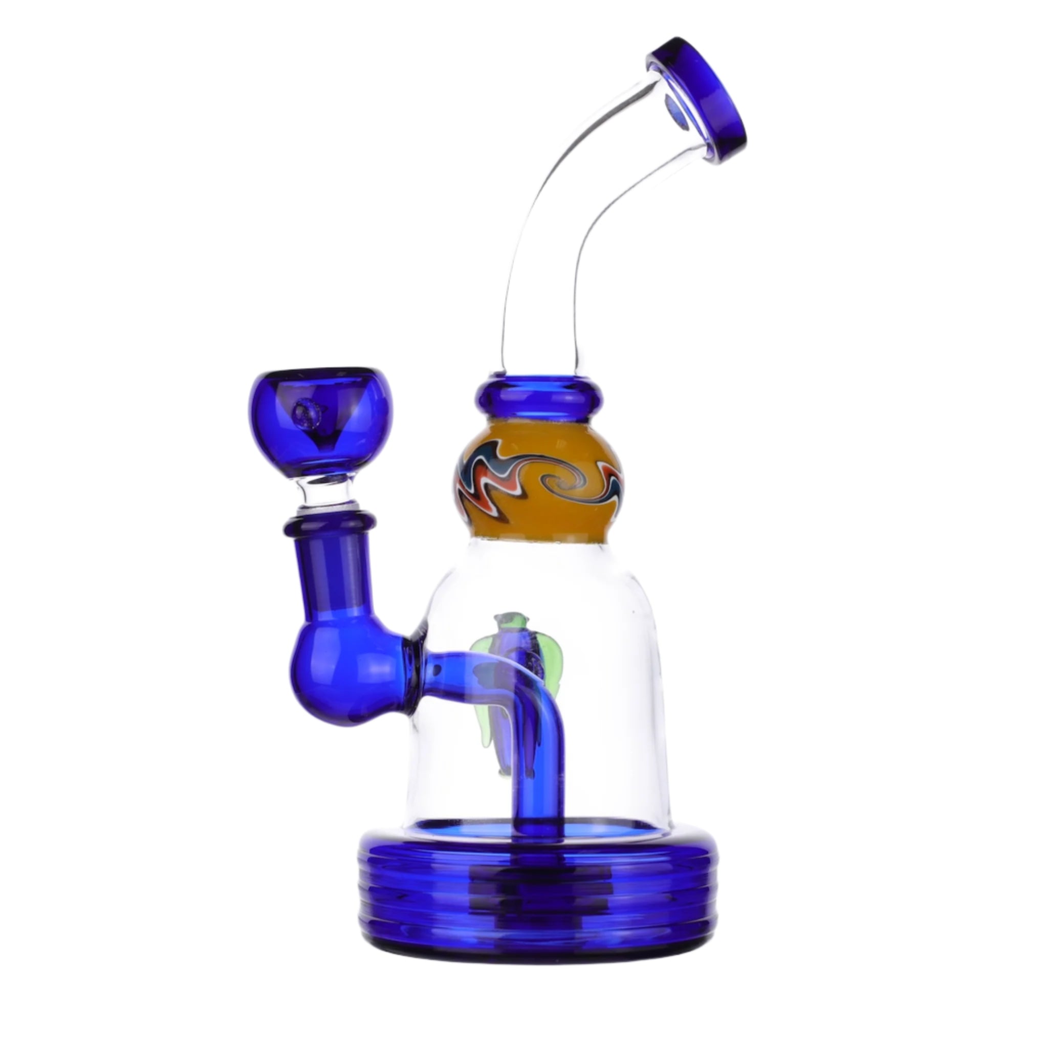 Smooth Swerve Percolator Bong - 6in - Image 2