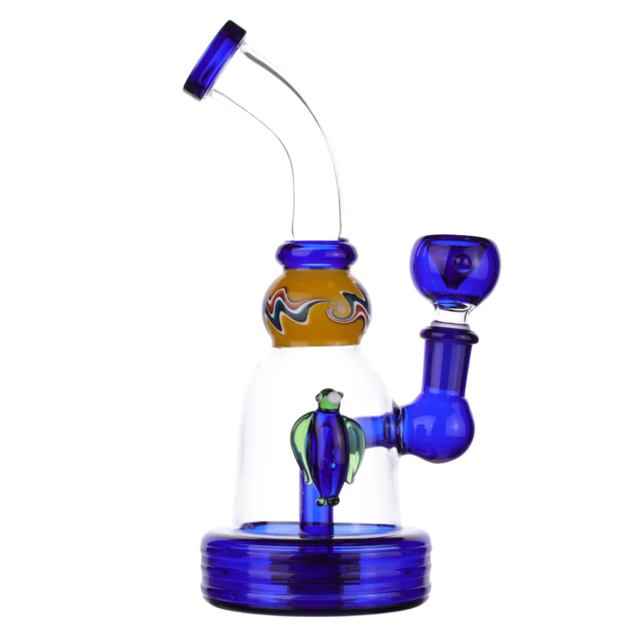 Smooth Swerve Percolator Bong - 6in