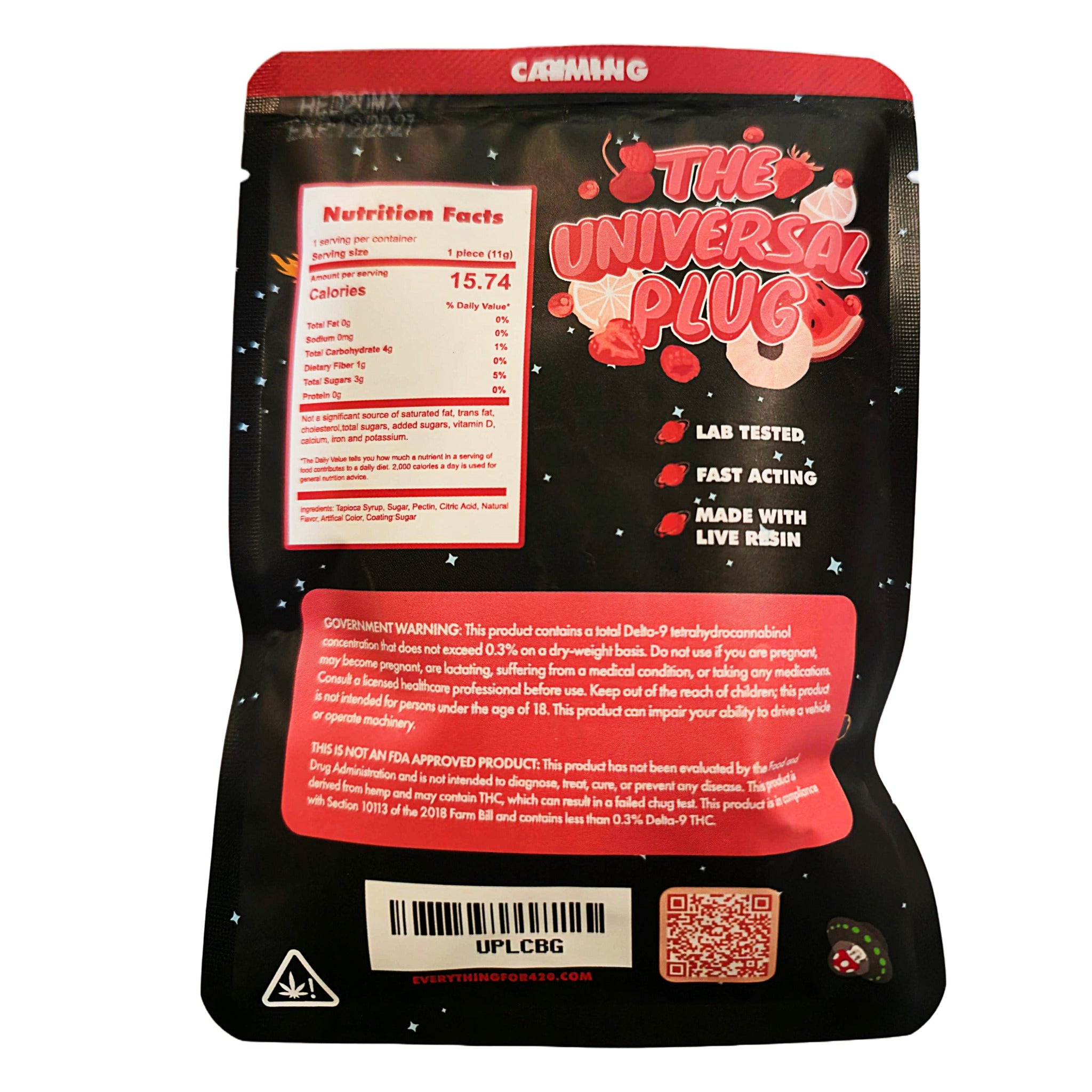 The Universal Plug THC + CBN + CBD Gummies - 20mg - Image 2