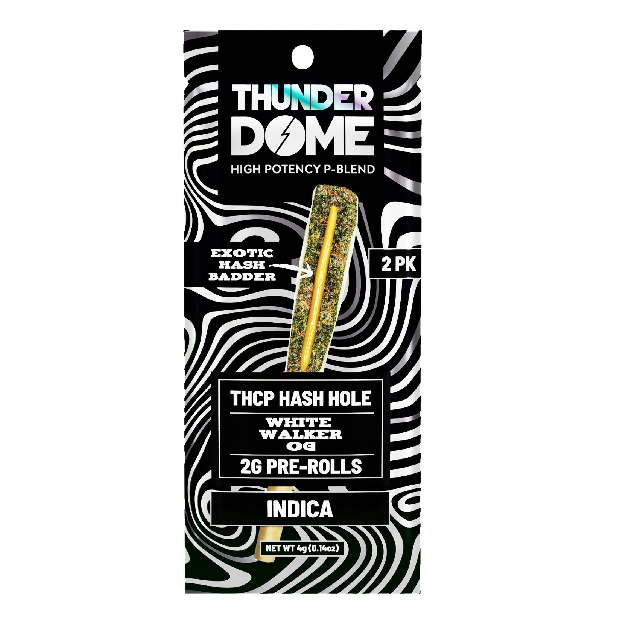 Thunder Dome THC-P Hash Holes - 4g (2ct)