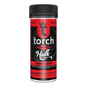 Torch Hulk Cherry Bomb Gummies - 15000mg