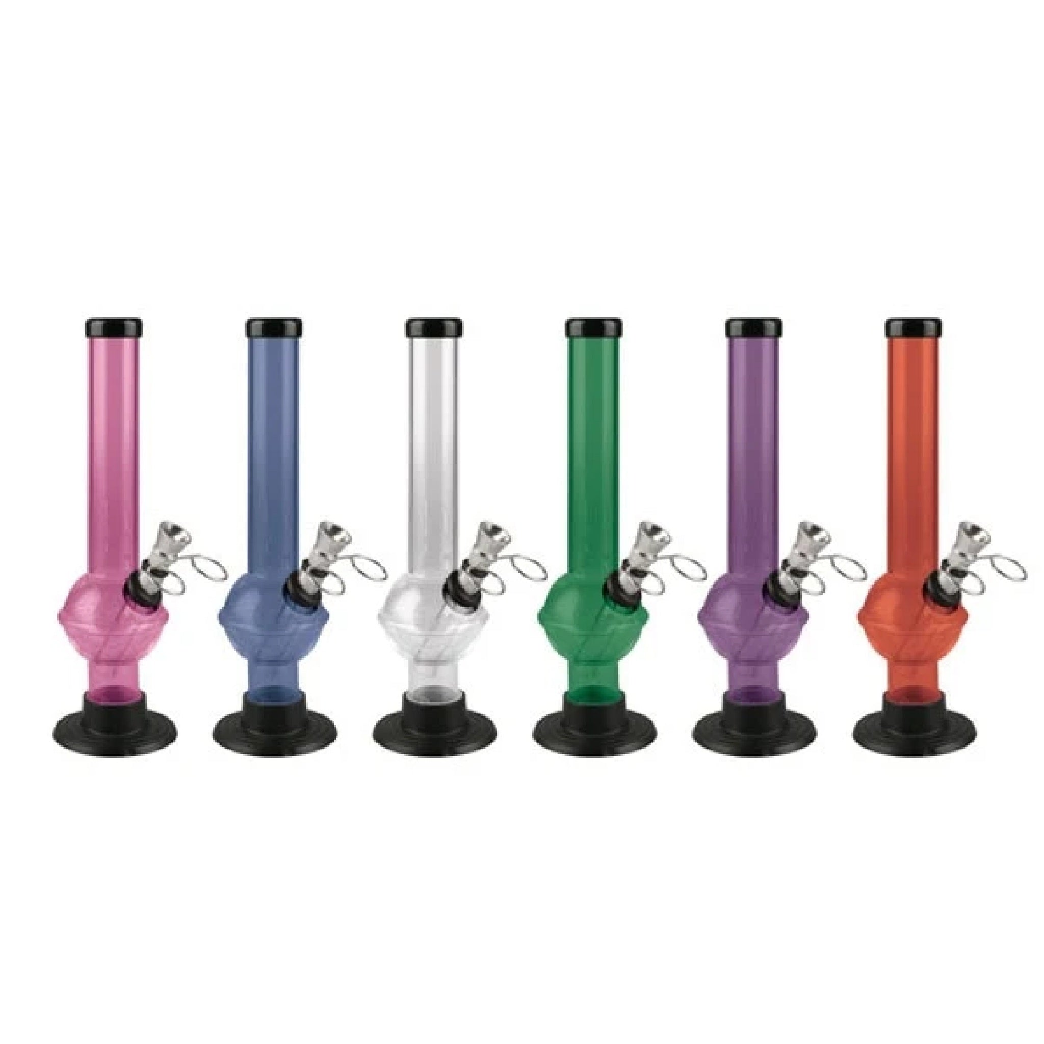 UFO Base Acrylic Bong - 8in