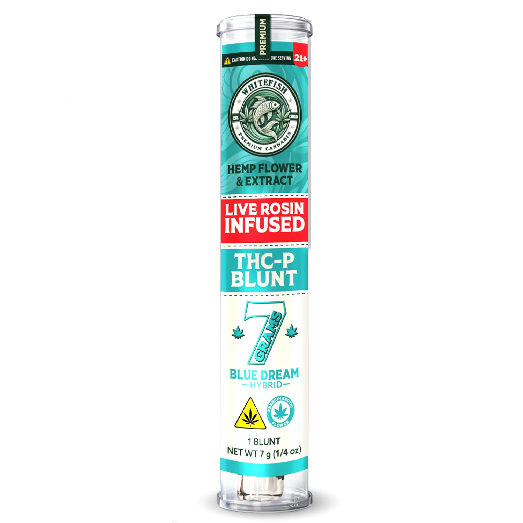 White Fish THC-P Blunt - 7g - Image 3