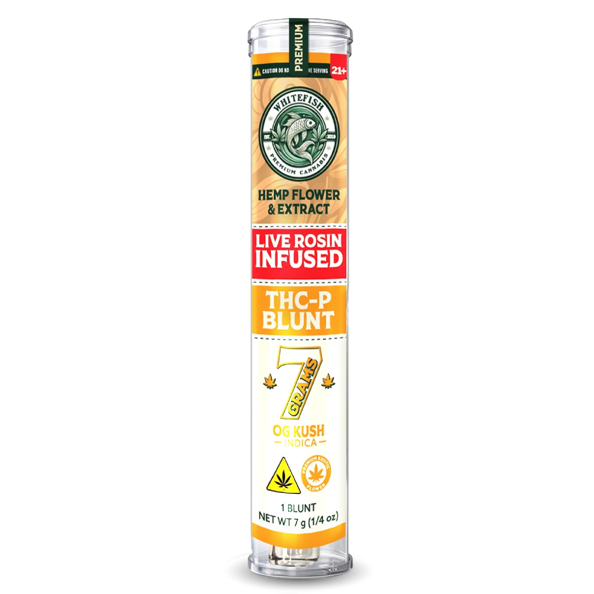 White Fish THC-P Blunt - 7g - Image 2