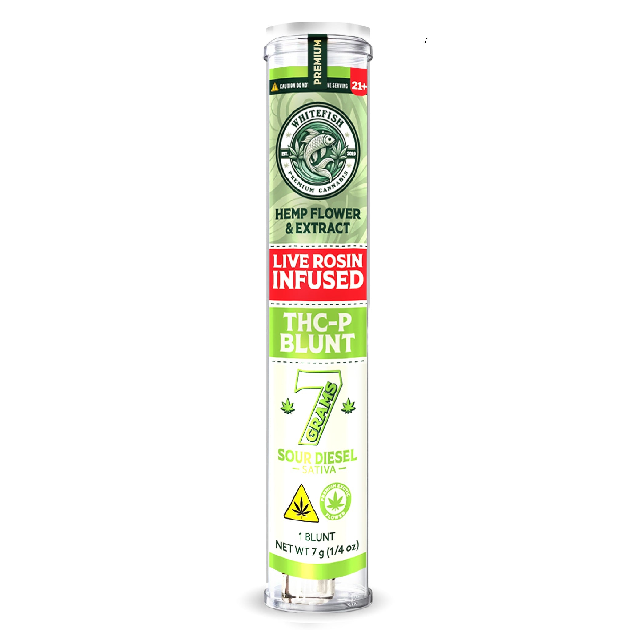 White Fish THC-P Blunt - 7g