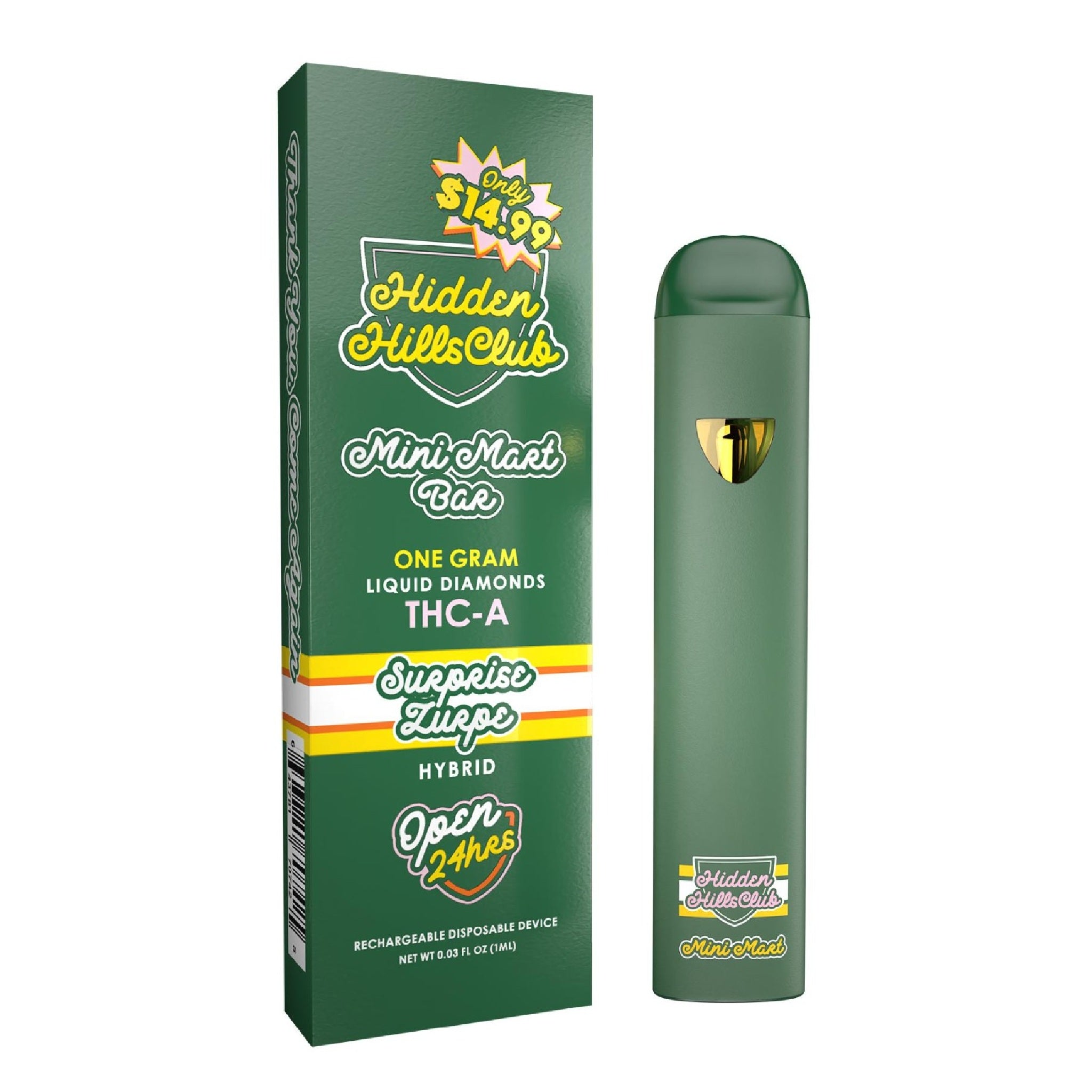 Hidden Hills Liquid Diamonds THC-A Mini Mart Device - 1000mg - Image 5