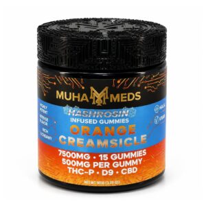 Muha Meds Hash Rosin Infused Gummies - 7500mg