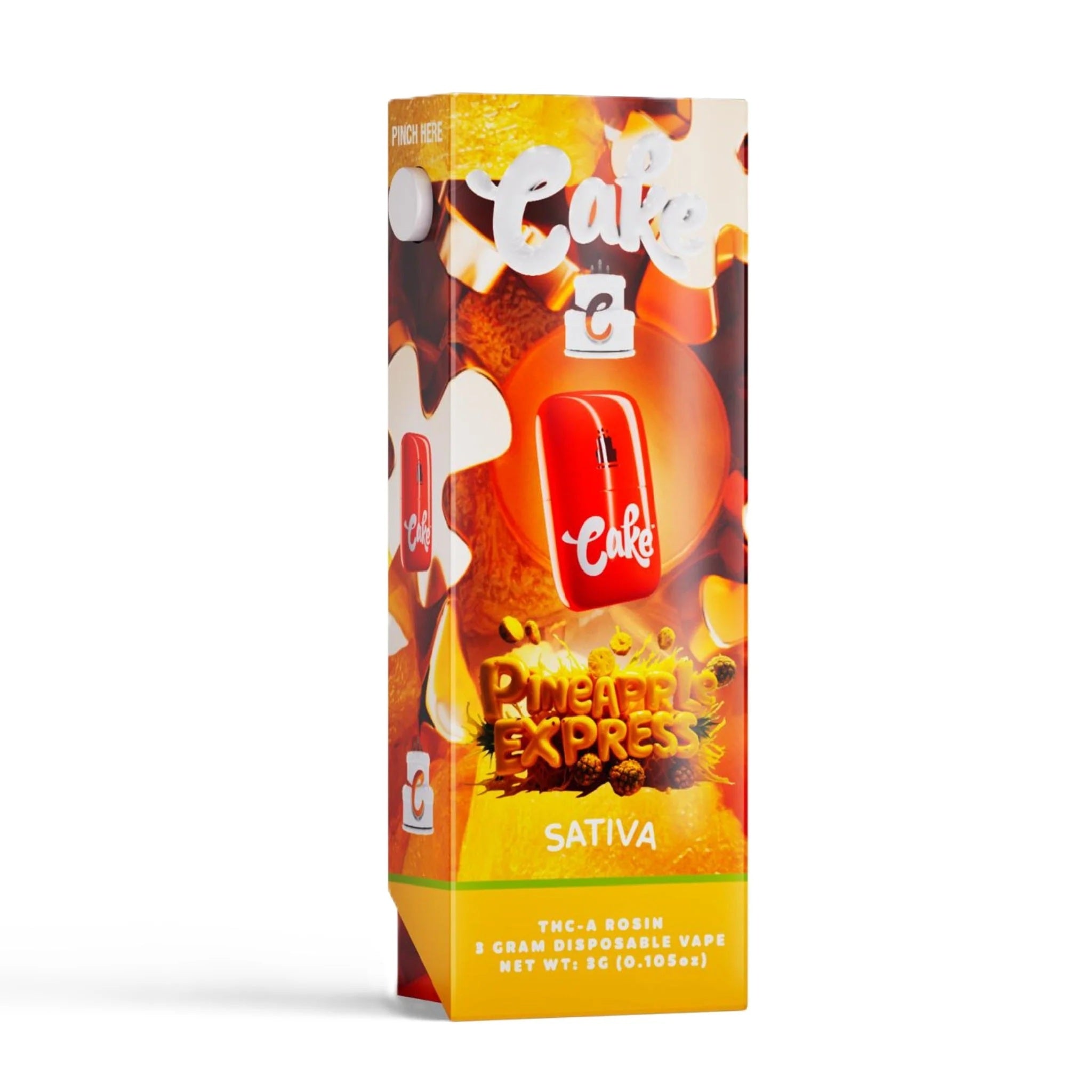 Cake THC-A Rosin Device - 3000mg - Image 4