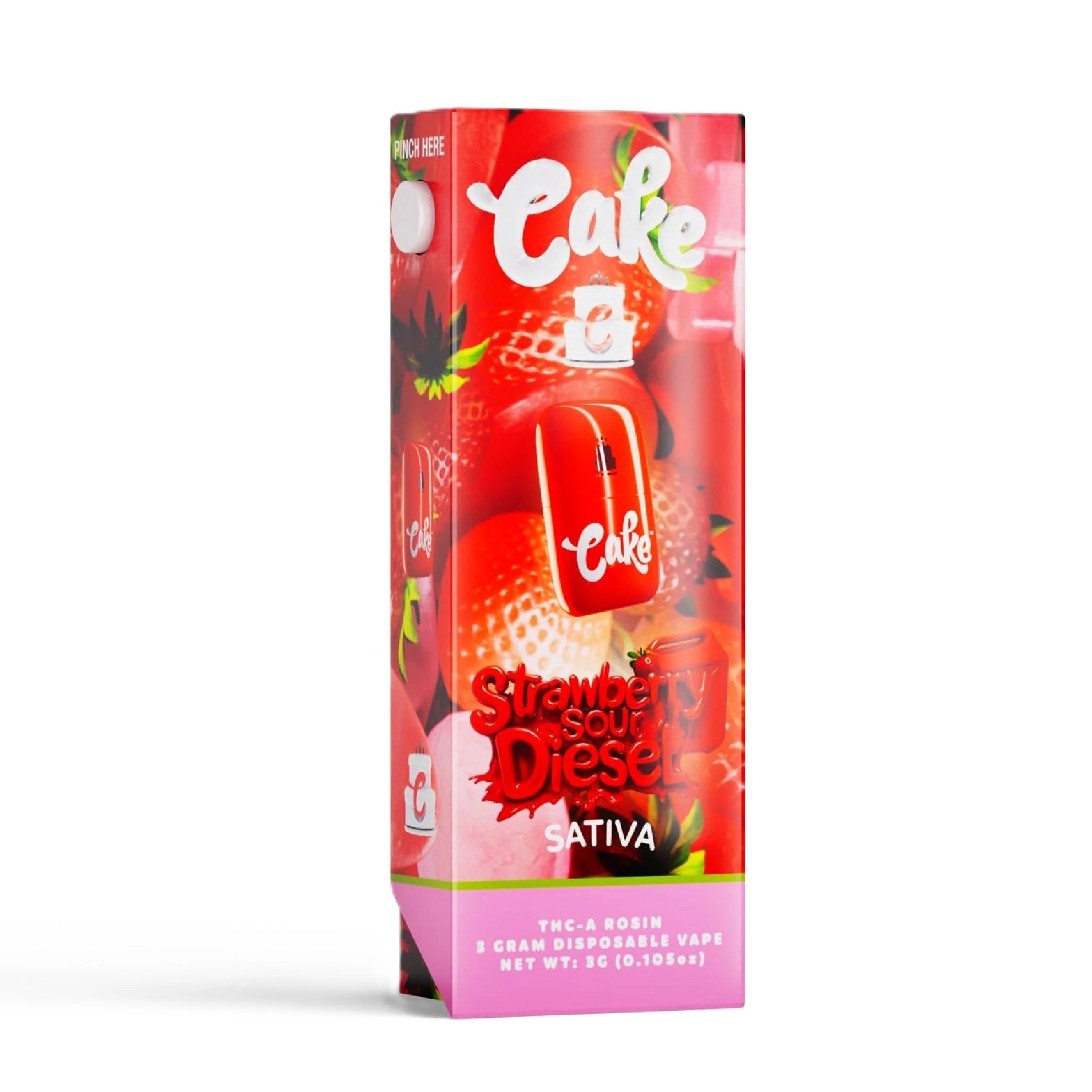 Cake THC-A Rosin Device - 3000mg - Image 3