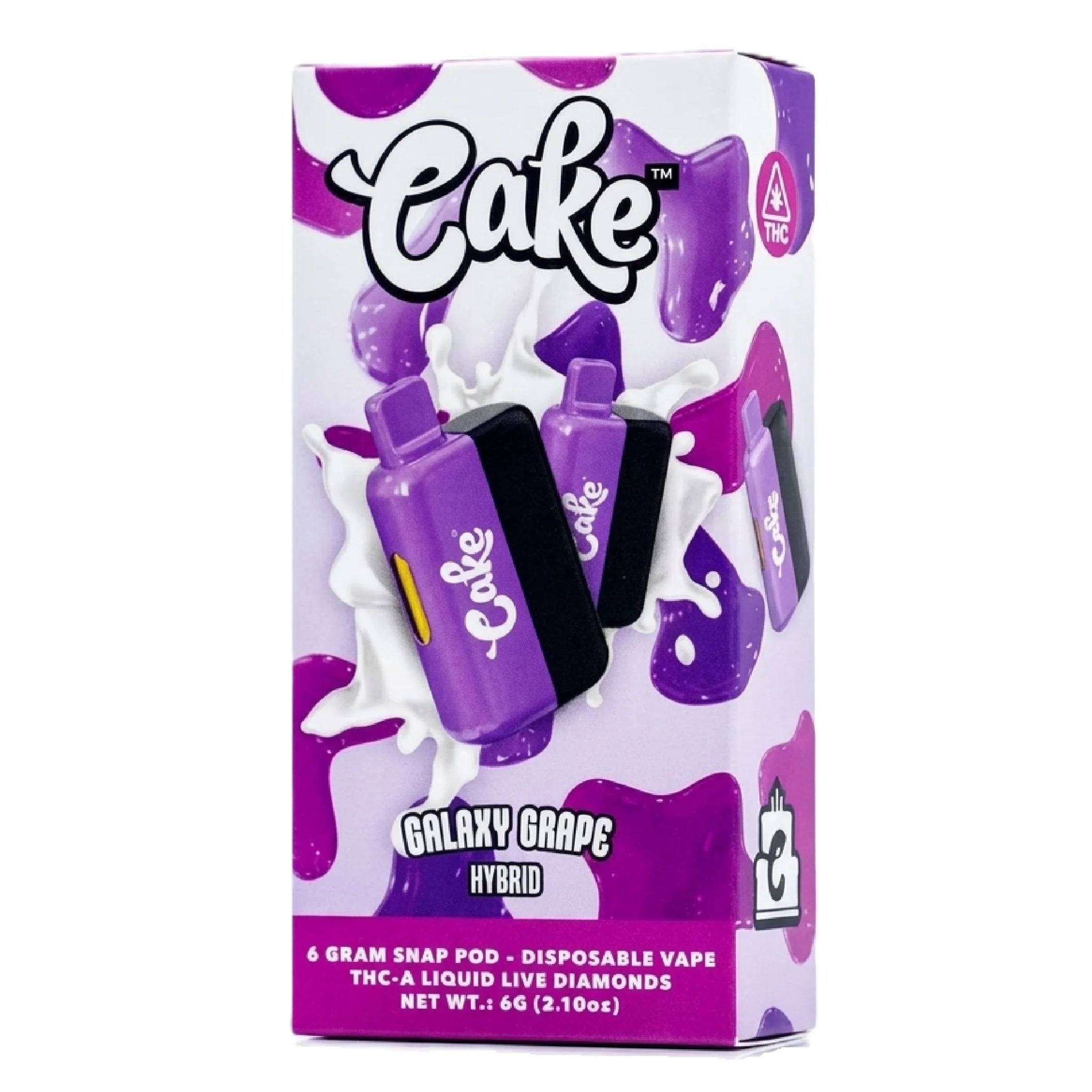 CAKE THCa Liquid Live Diamonds THC-A Device - 6000mg - Image 5