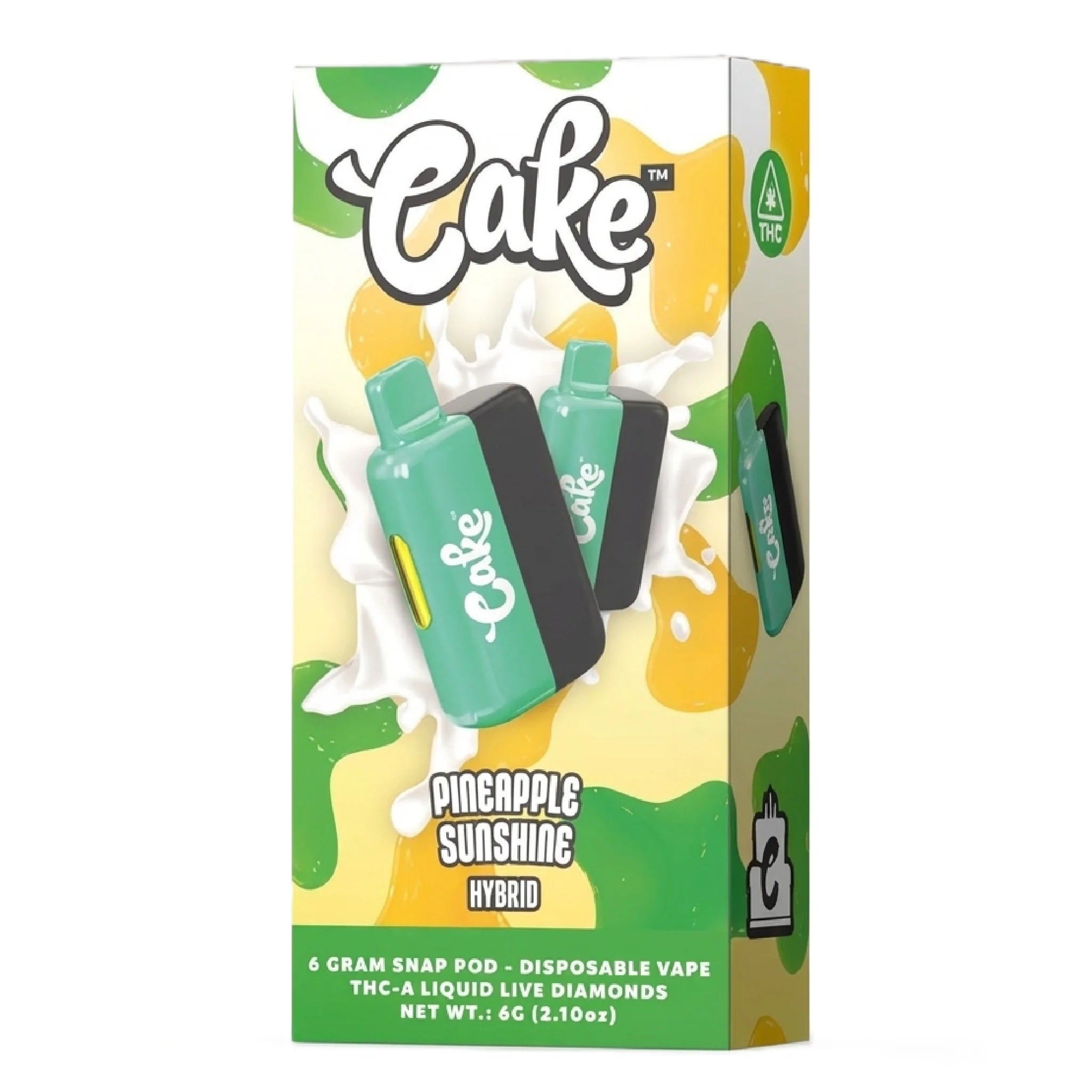 CAKE THCa Liquid Live Diamonds THC-A Device - 6000mg - Image 3