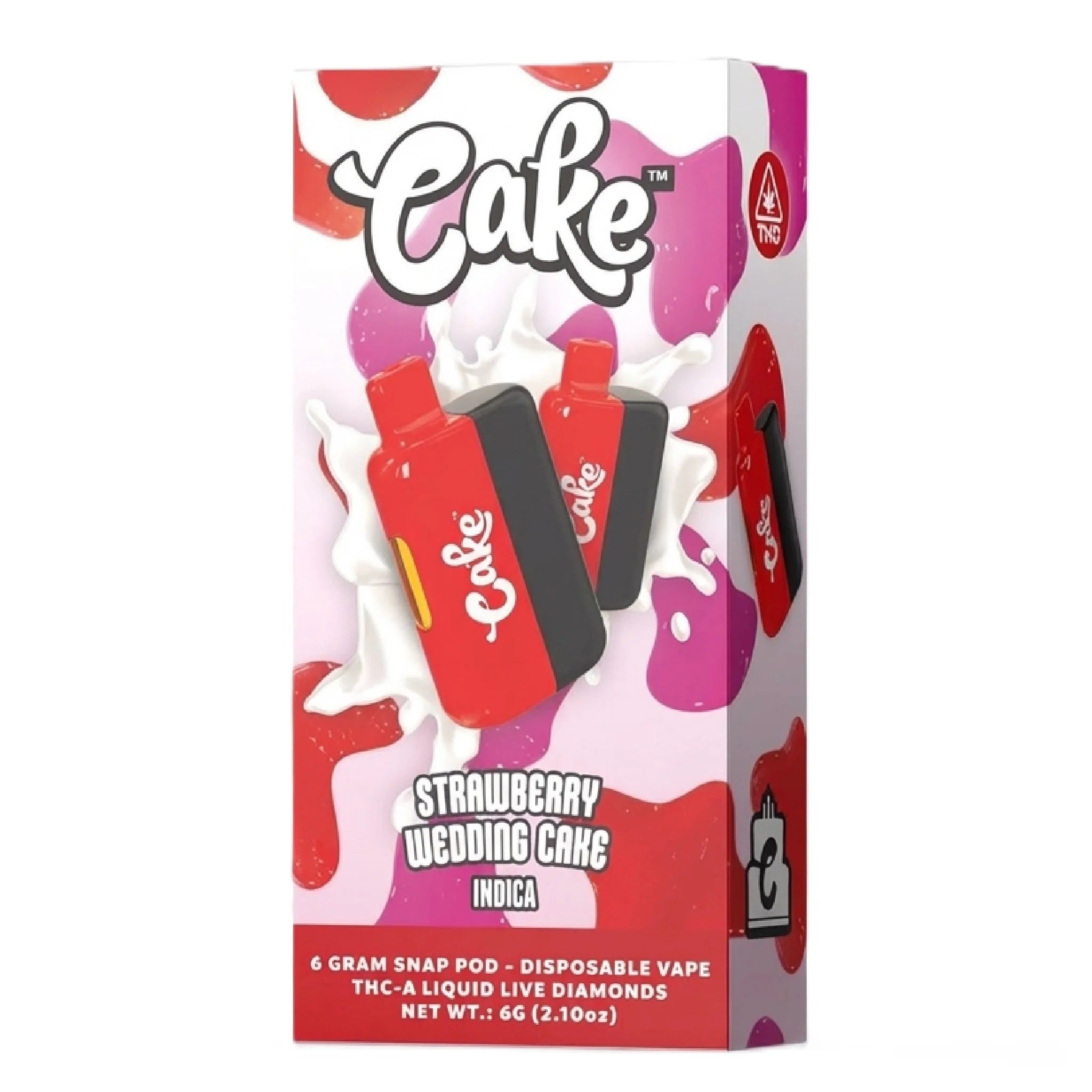 CAKE THCa Liquid Live Diamonds THC-A Device - 6000mg - Image 2