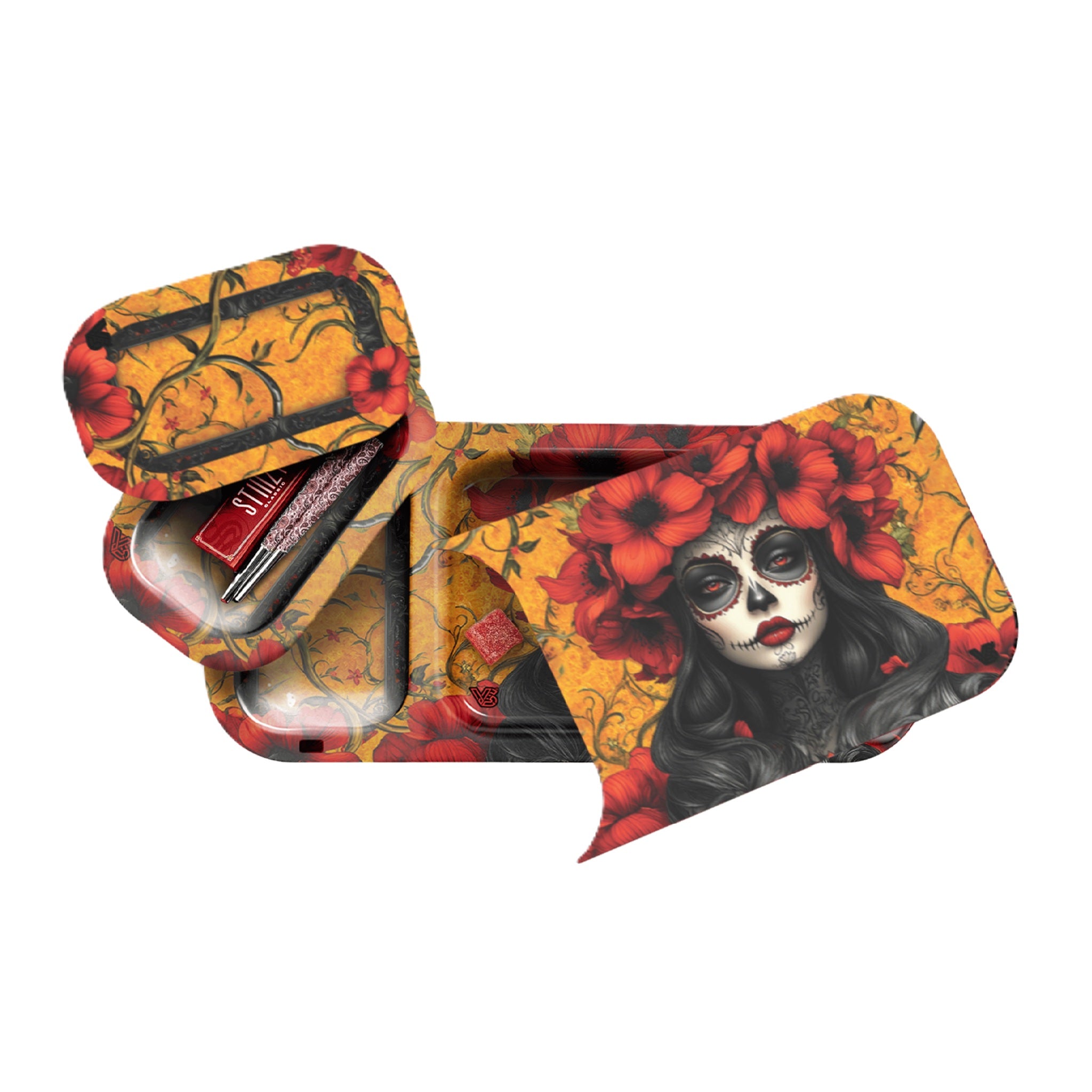 Duo Tray - Rolling Tray + Removable Stash - Image 2