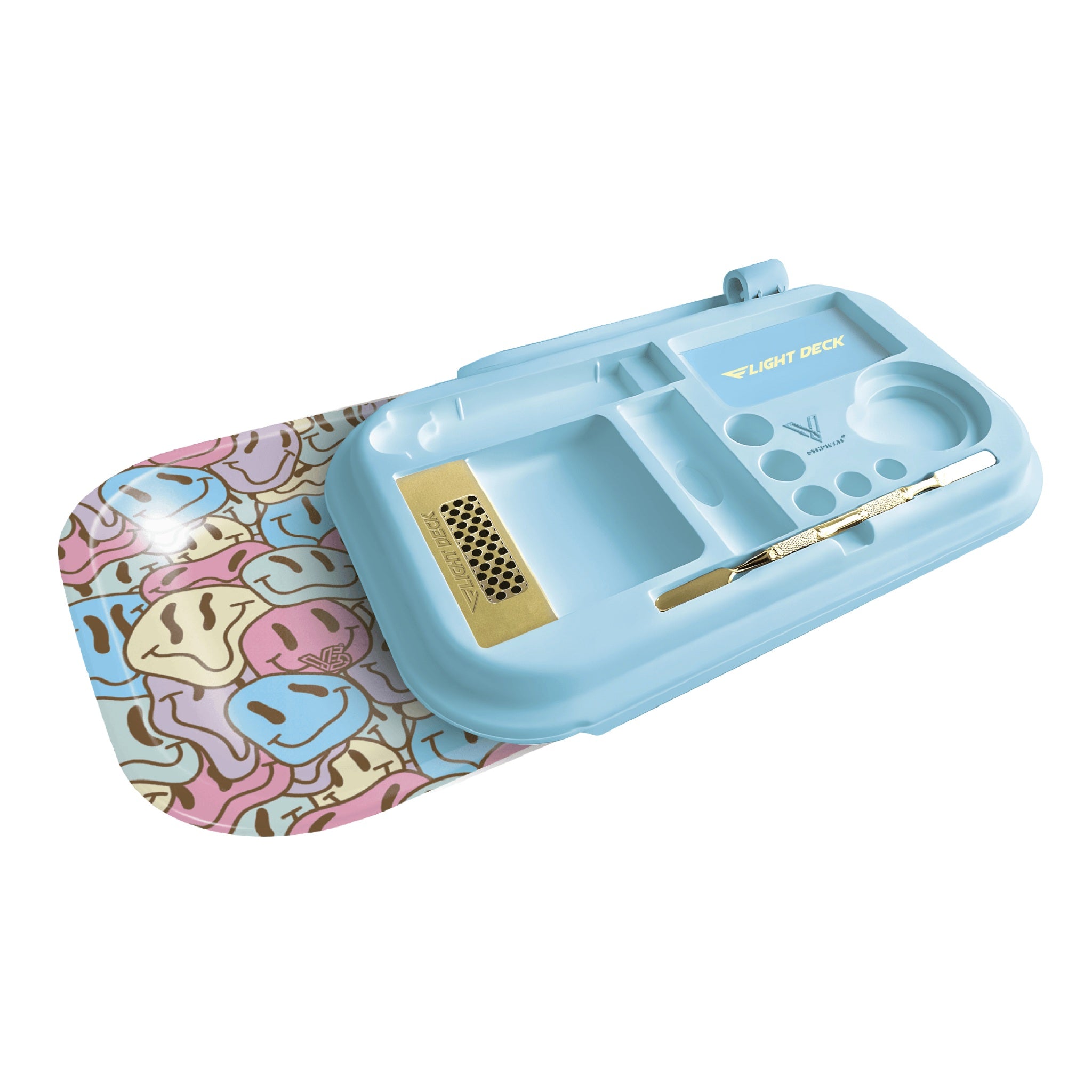 Flight Deck - Slide-On Accessorized Lid w/ Rolling Tray - Image 3