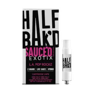 Half Bakd Sauced Exotix LA Pop Rockz Device - 2000mg
