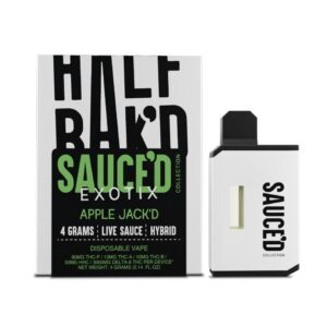 Half Bakd Sauced Exotix THC-P Device - 4000mg