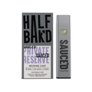 Half Bakd Sauced THC Private Reserve Device - 1000mg