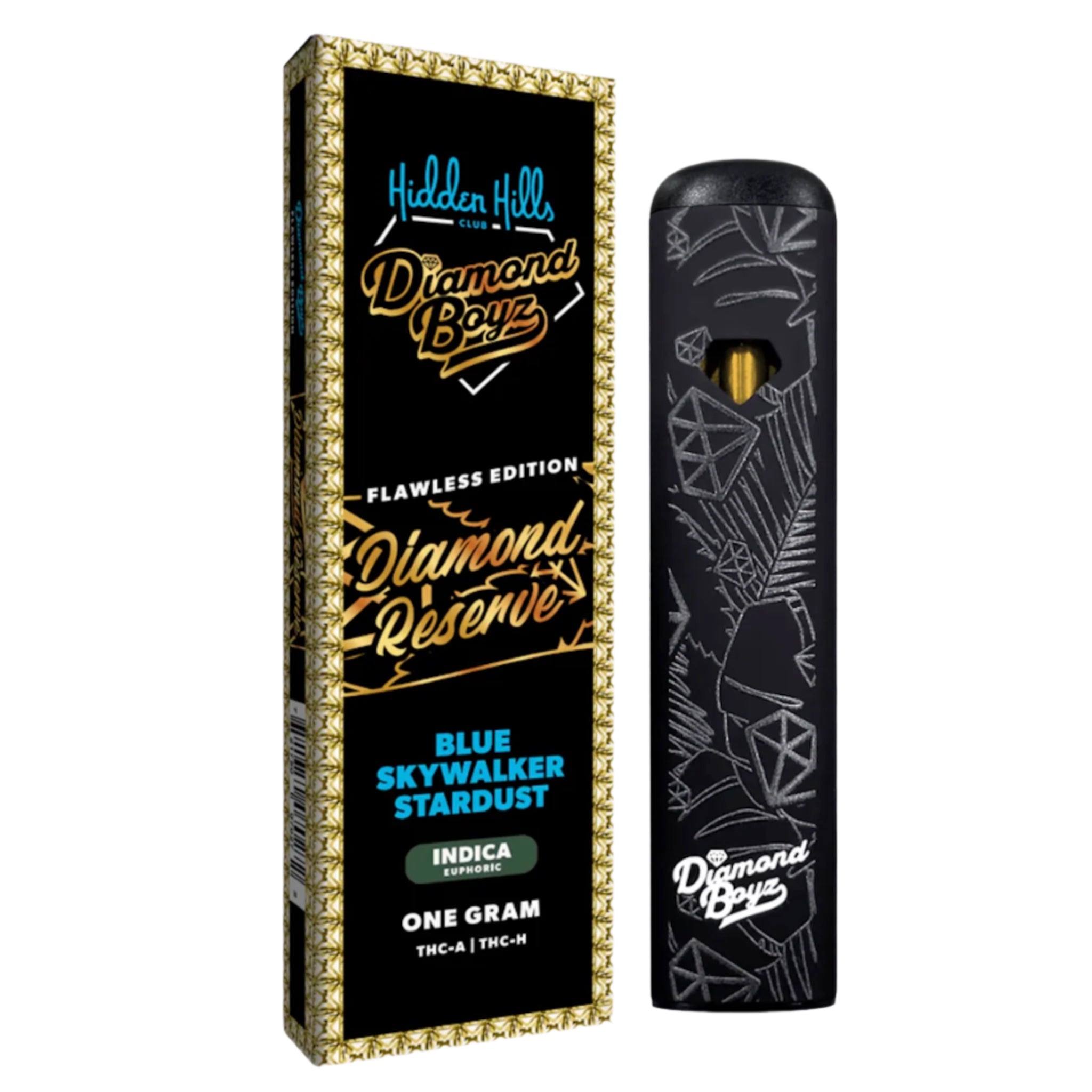 Hidden Hills Diamond Reserve THC-A + THC-H Device- 1000mg