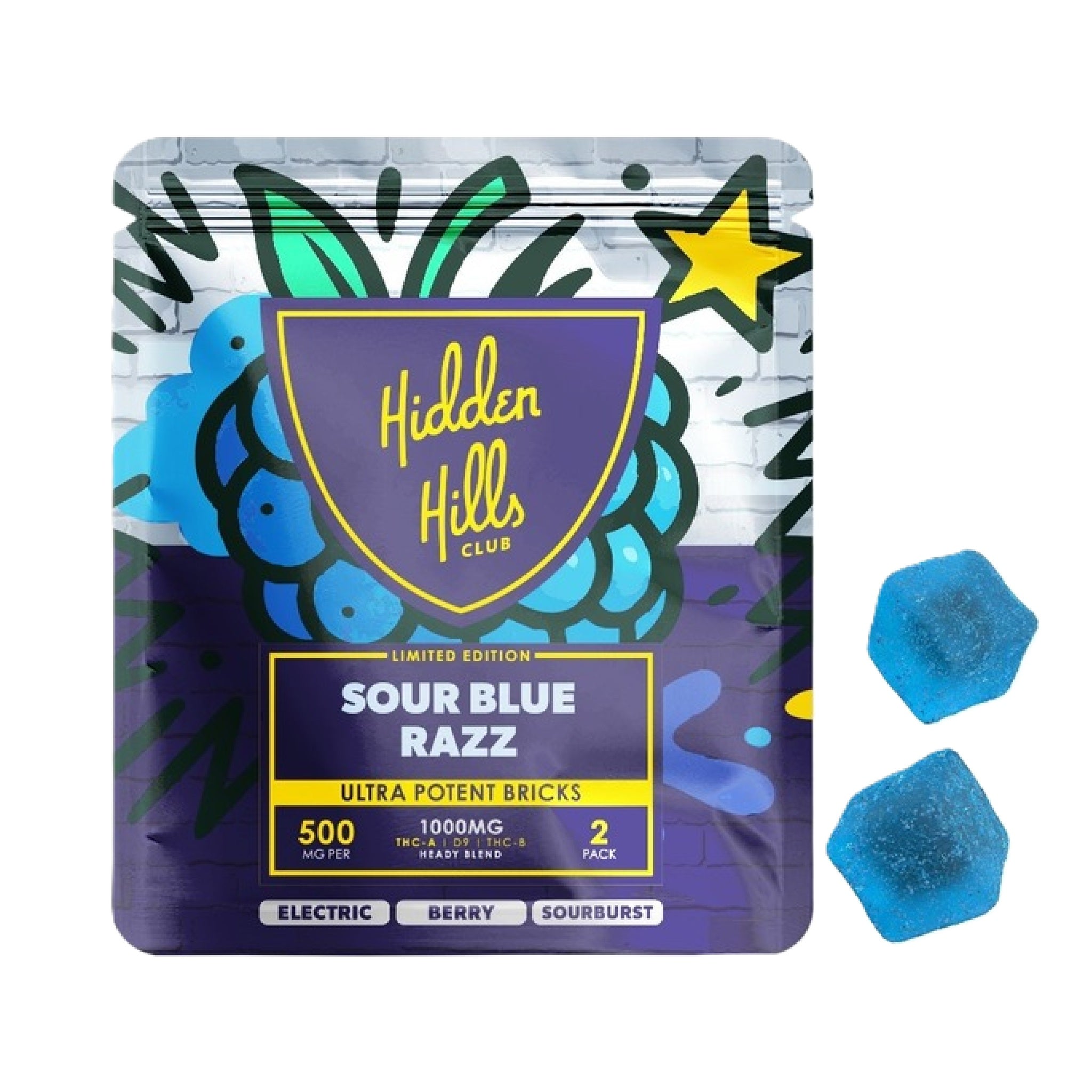 Hidden Hills Limited Edition Ultra Potent THC Gummies (2pk) - 1000mg - Image 4