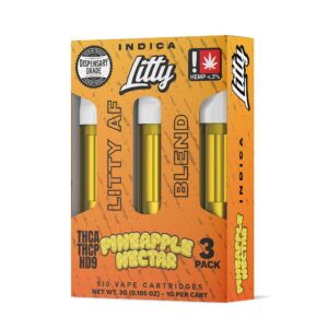 Litty AF Blend Pineapple Nectar Device - 3 Pack