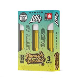 Litty AF Blend Pineapple Paradise Device - 3 Pack