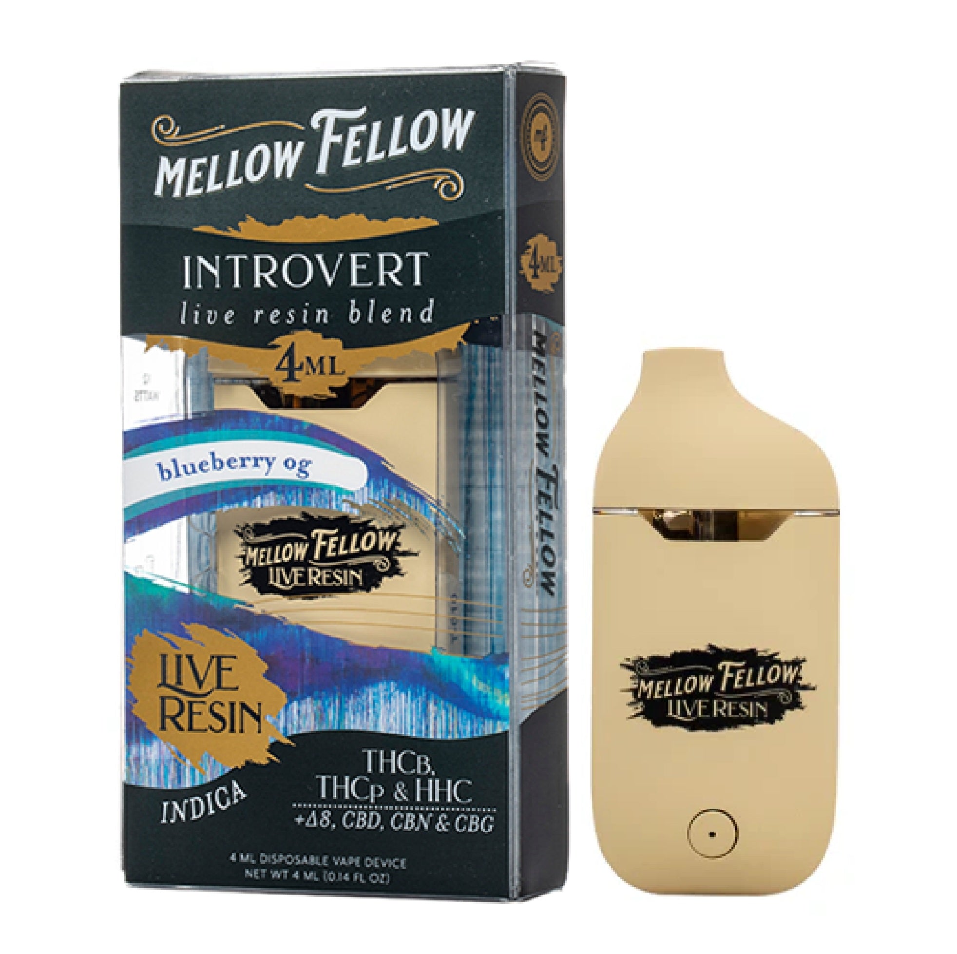 Mellow Fellow Live Resin Device - 4000mg