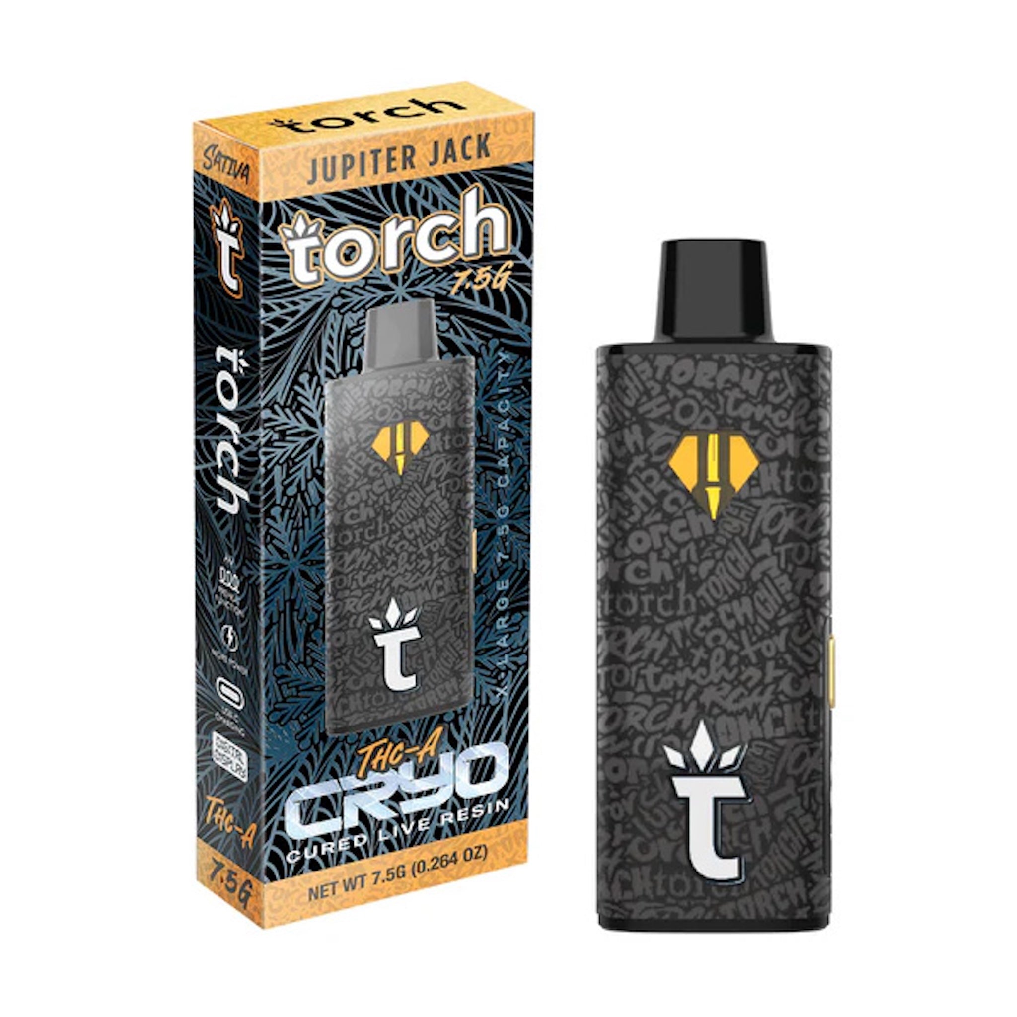 Torch Cryo Live Resin THC-A Device - 7500mg - Image 9