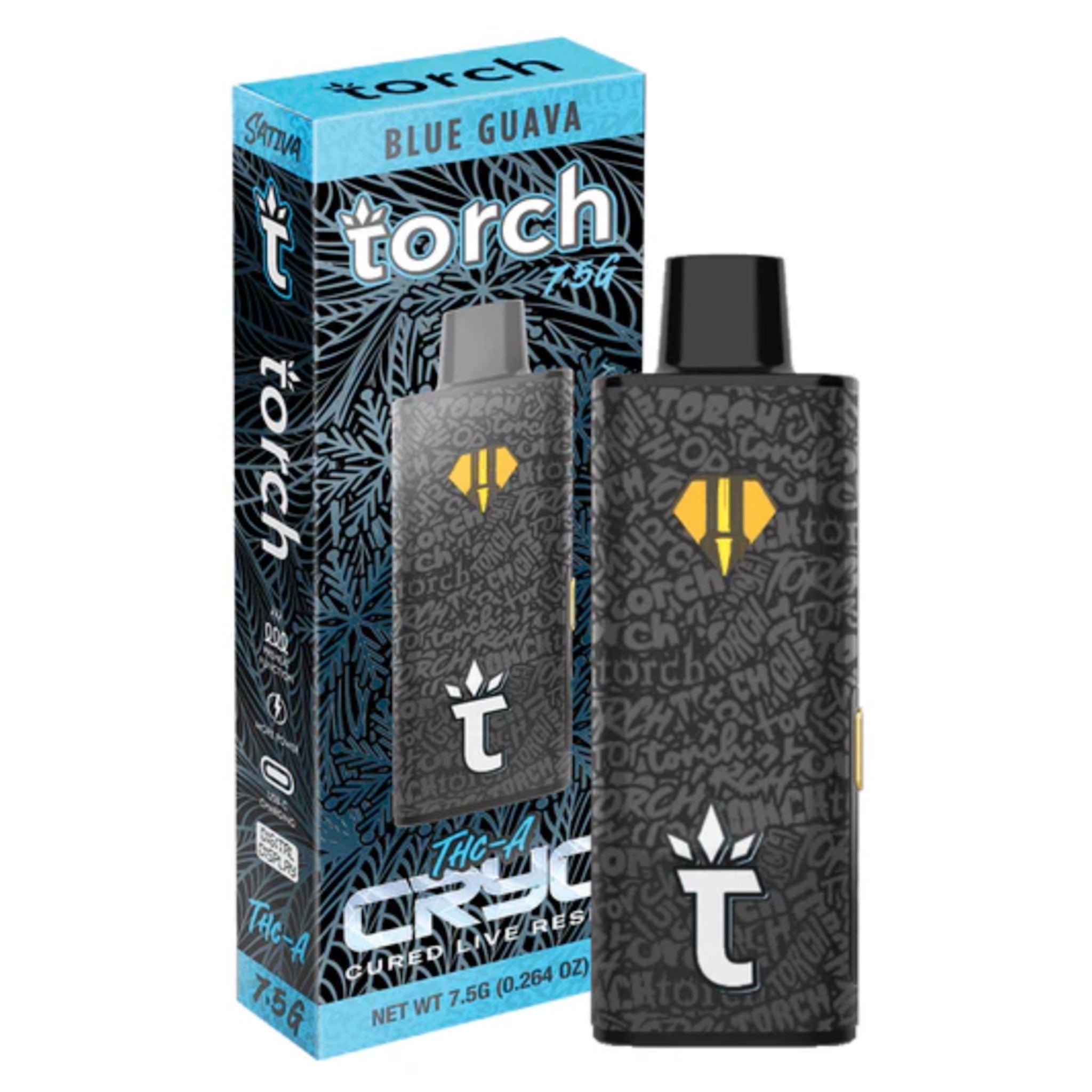 Torch Cryo Live Resin THC-A Device - 7500mg - Image 4