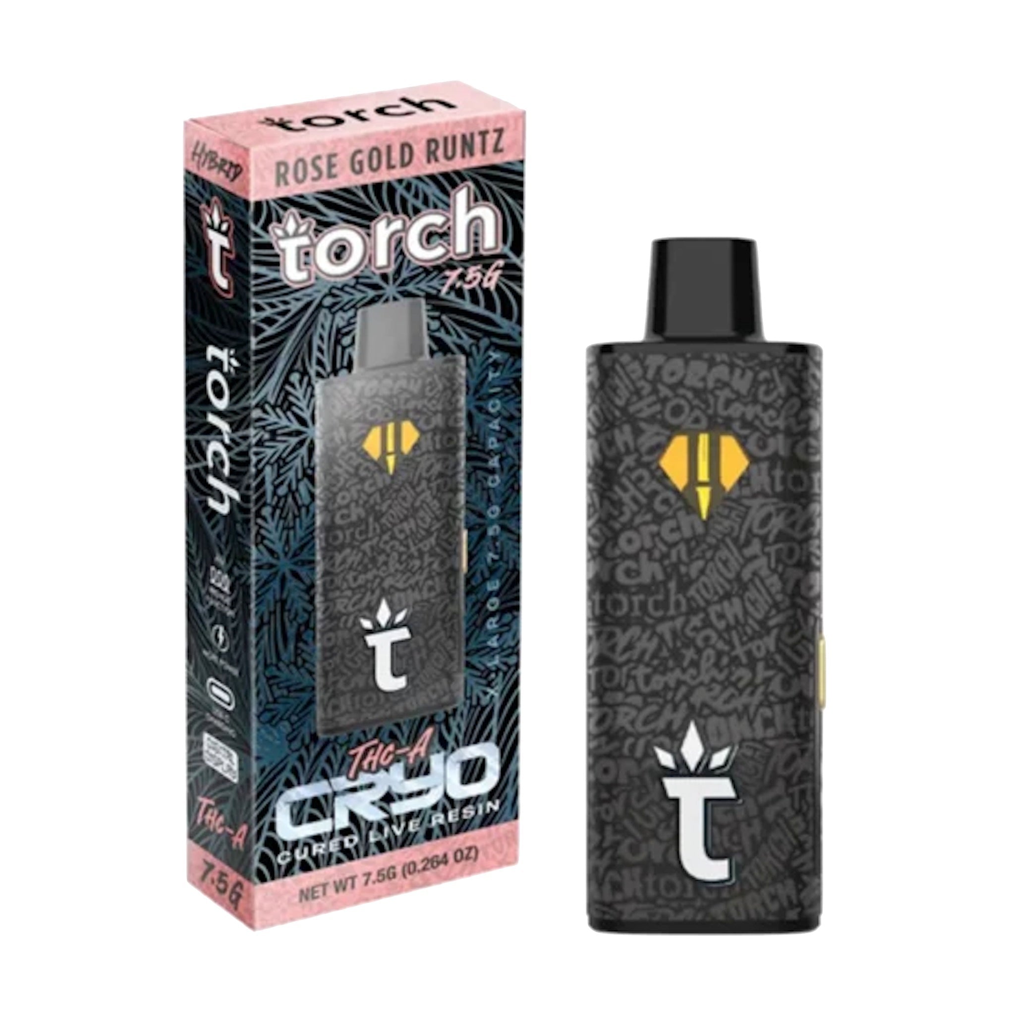 Torch Cryo Live Resin THC-A Device - 7500mg - Image 5