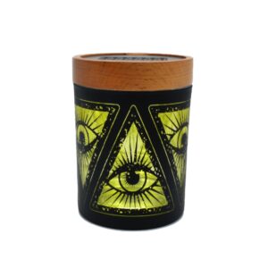 V Syndicate SoleStash - Storage Jar w/ Magnetic Grinder Plate - Large
