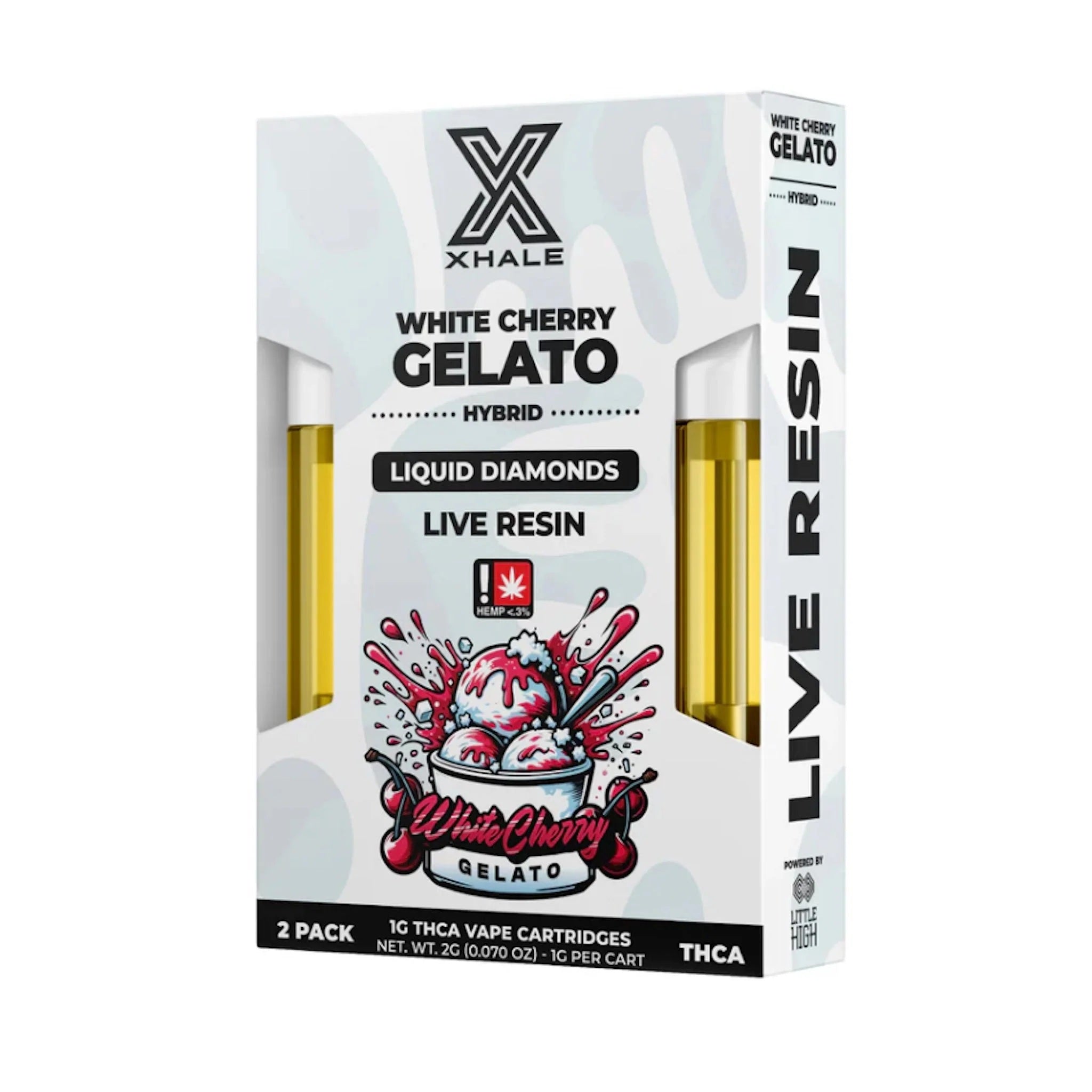 Xhale THC-A Live Resin Device - 2 Pack (2000mg) - Image 3