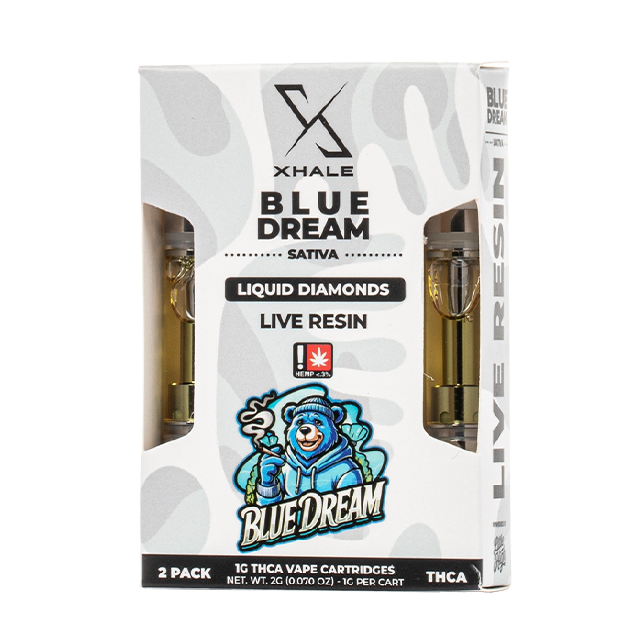 Xhale THC-A Live Resin Device - 2 Pack (2000mg) - Image 6
