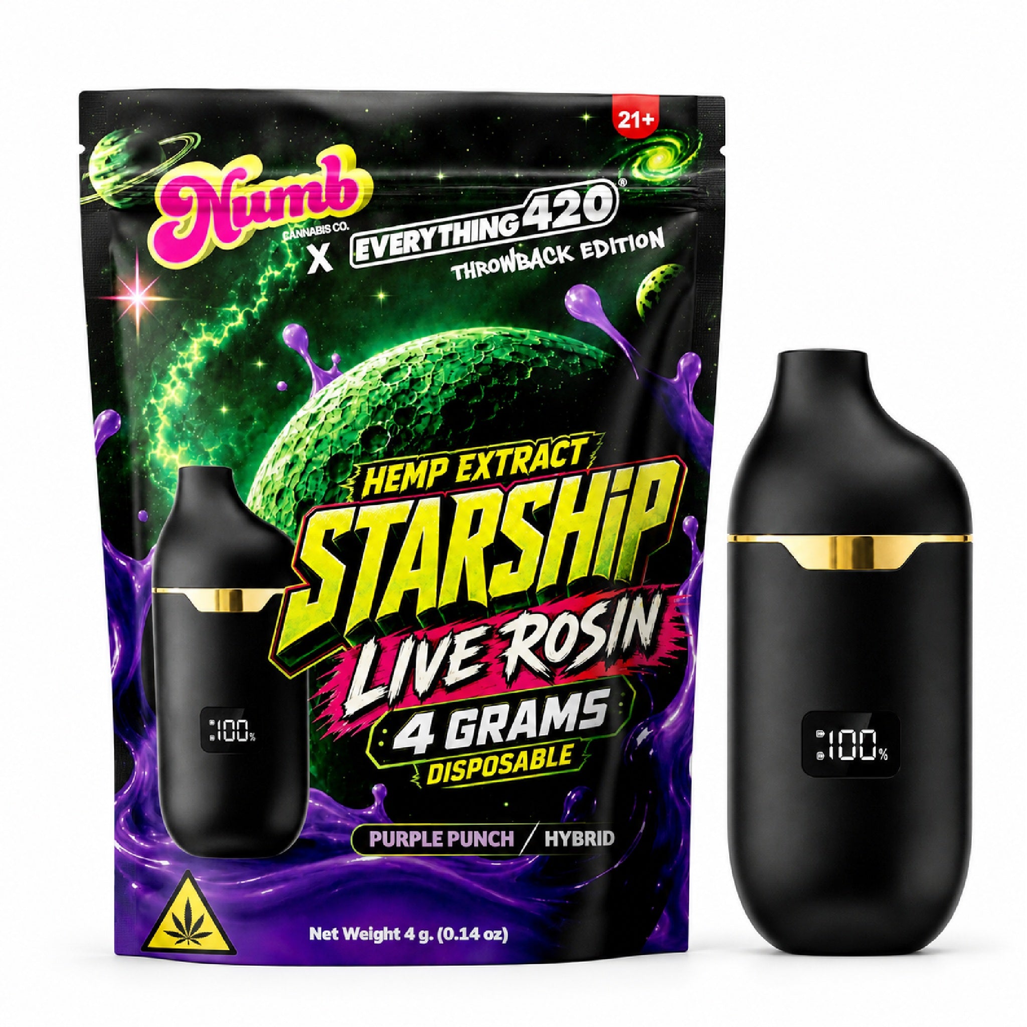 Numb x E420 Starship Device - 4000mg - Image 4