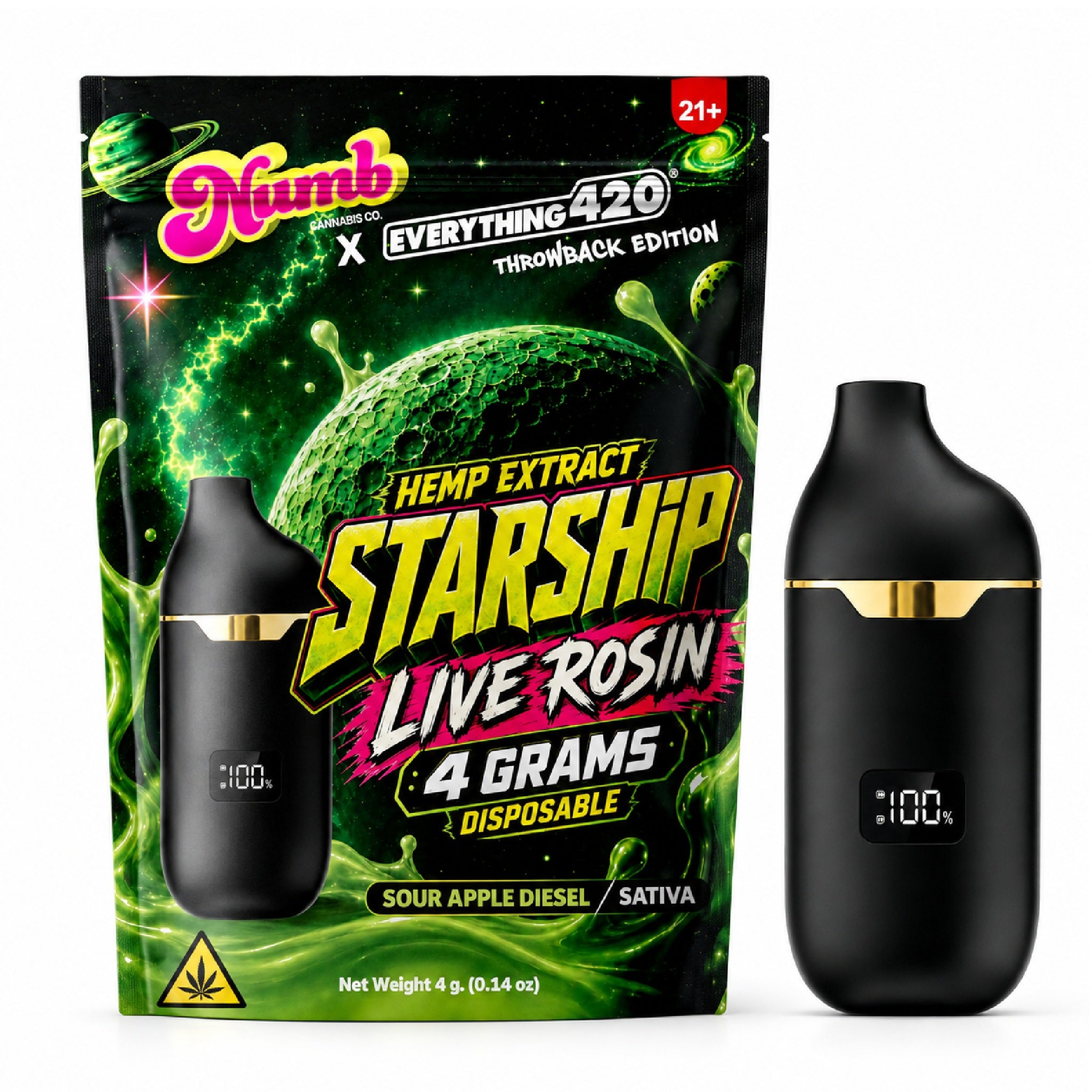 Numb x E420 Starship Device - 4000mg - Image 2