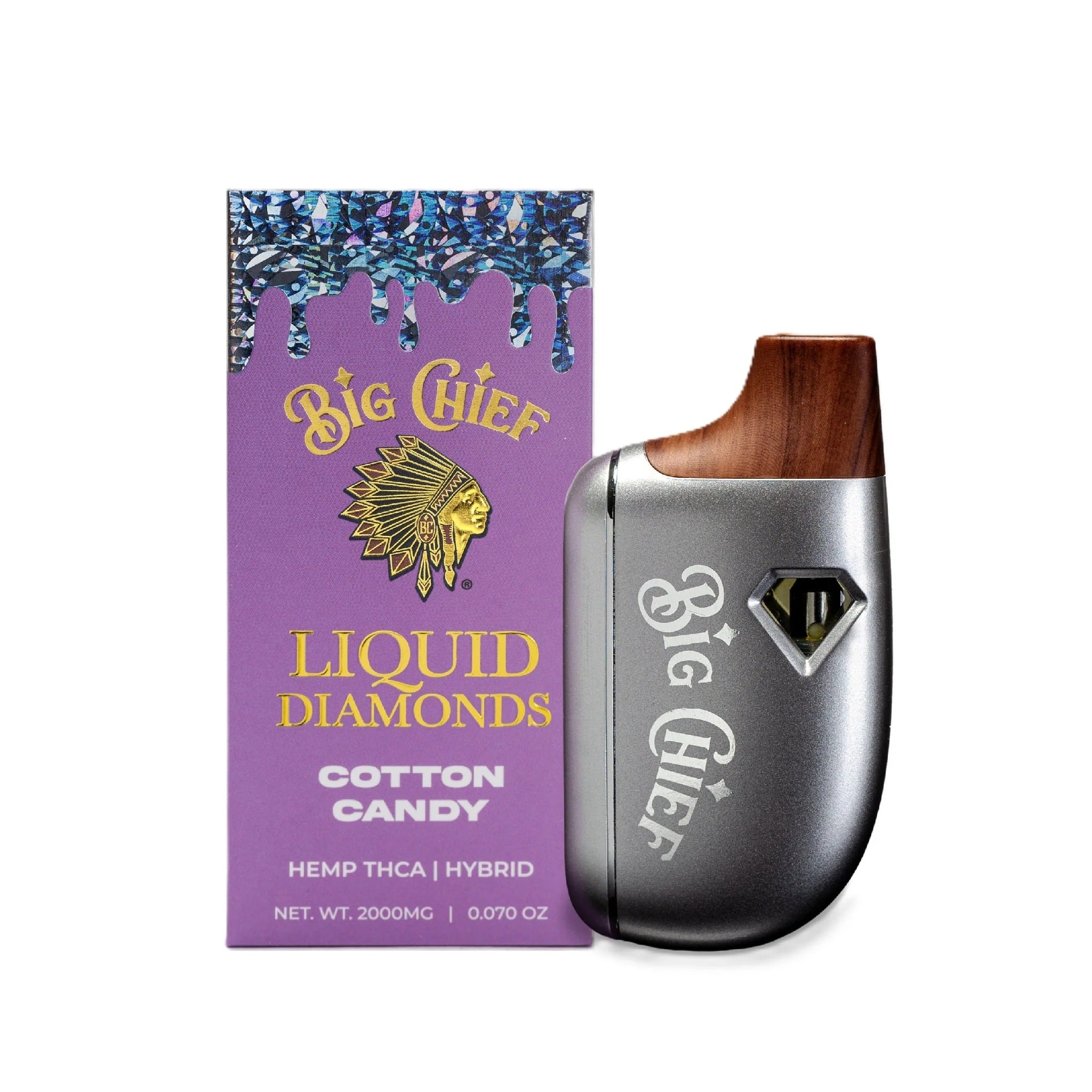 Big Chief 99% Pure Liquid Diamonds Device - 2000mg - Image 10