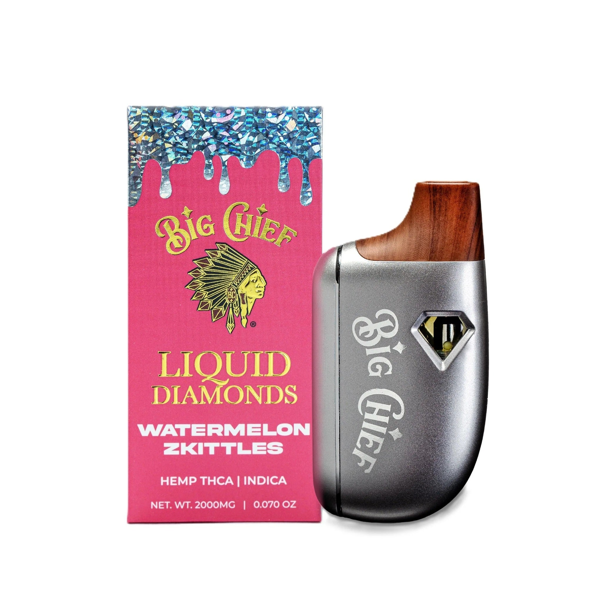 Big Chief 99% Pure Liquid Diamonds Device - 2000mg - Image 8