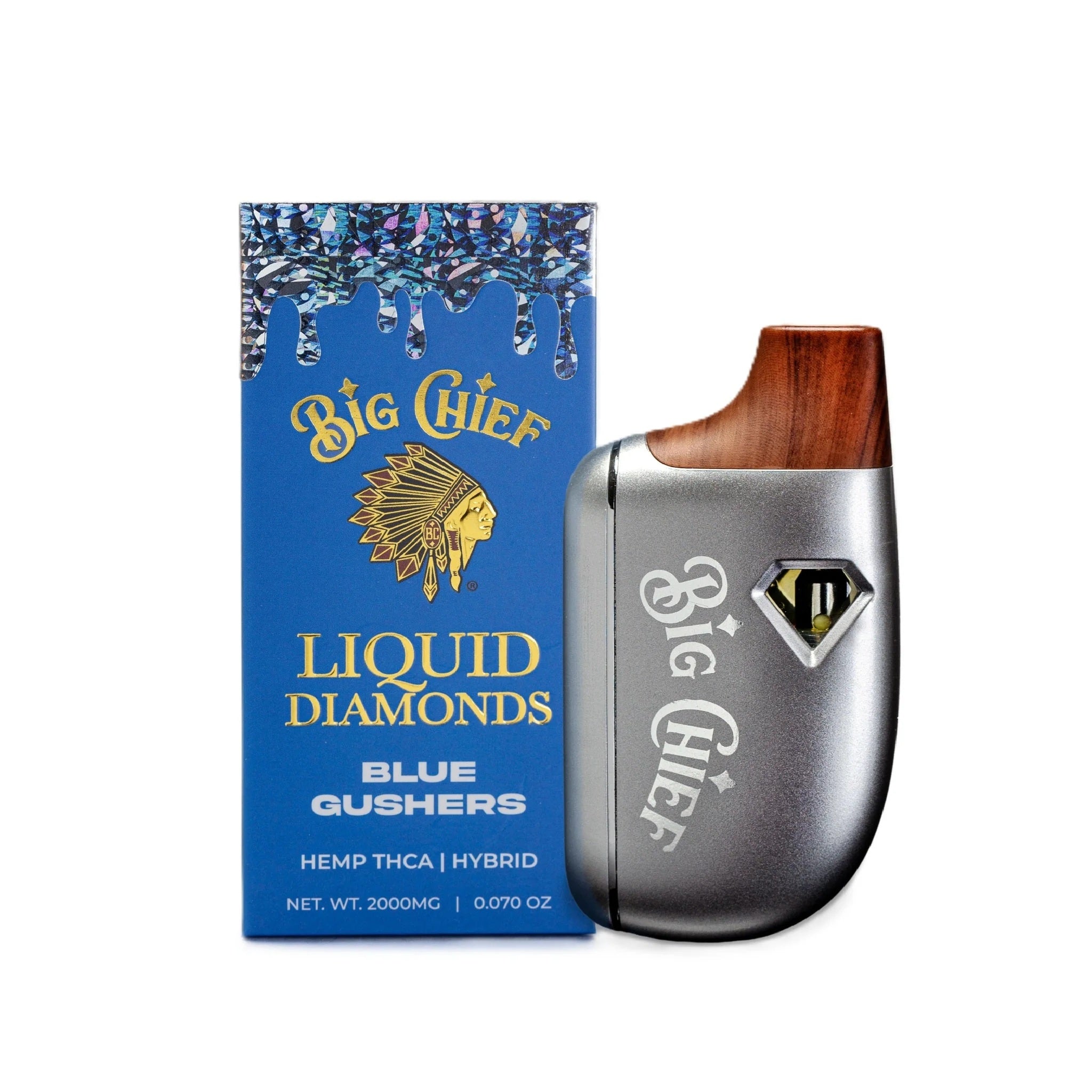 Big Chief 99% Pure Liquid Diamonds Device - 2000mg - Image 7