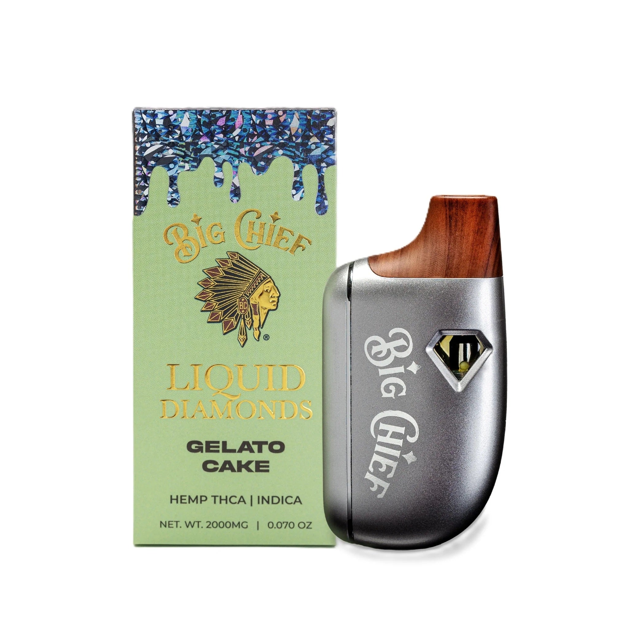 Big Chief 99% Pure Liquid Diamonds Device - 2000mg - Image 5