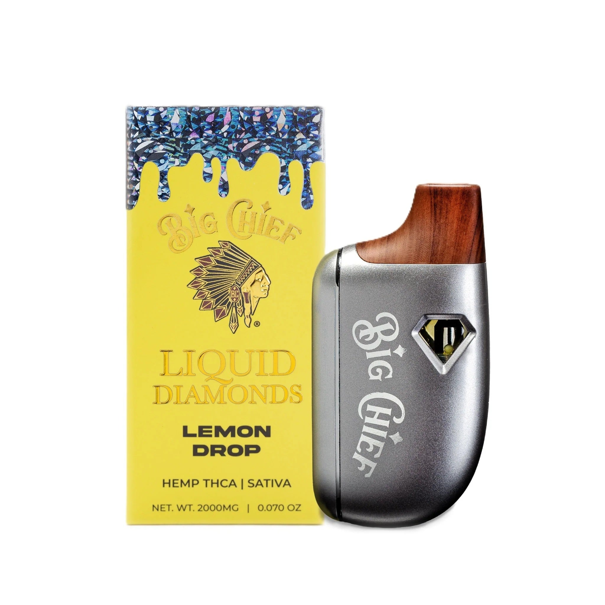 Big Chief 99% Pure Liquid Diamonds Device - 2000mg - Image 4