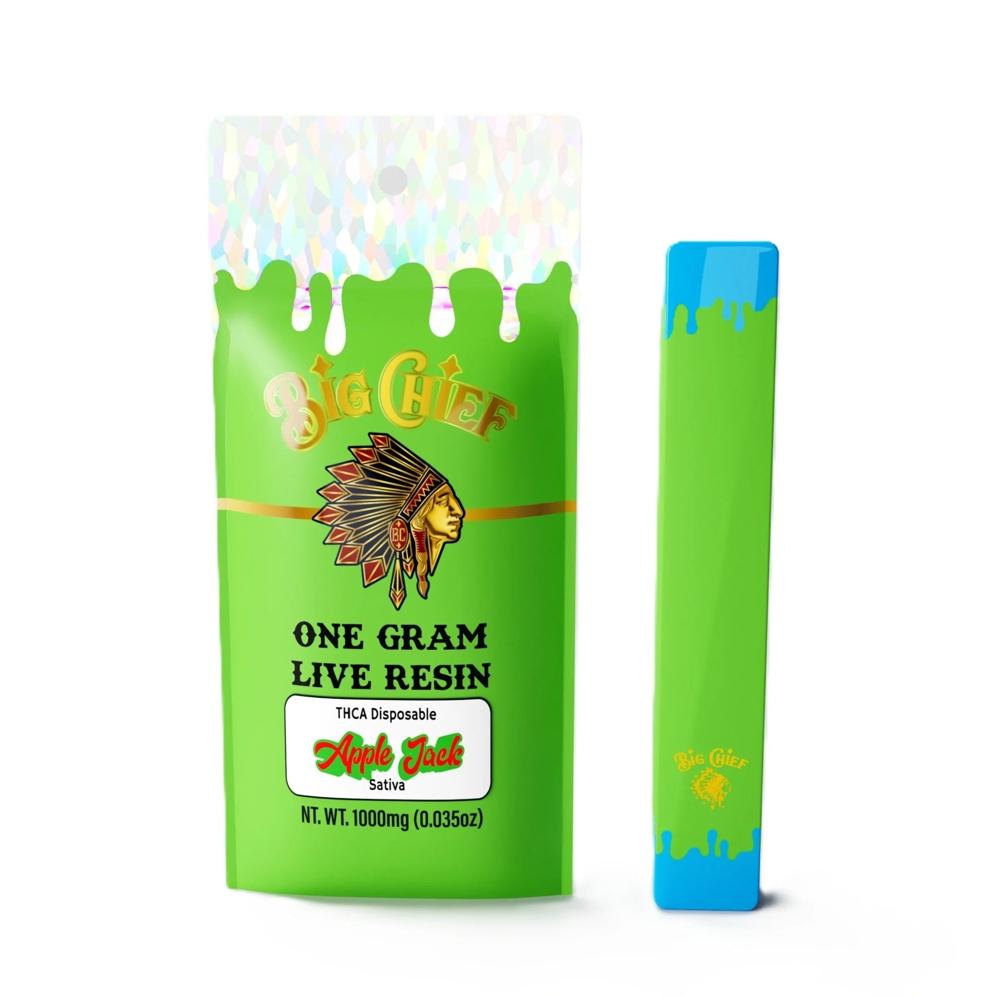 Big Chief Live Resin THC-A Device - 1000mg - Image 6