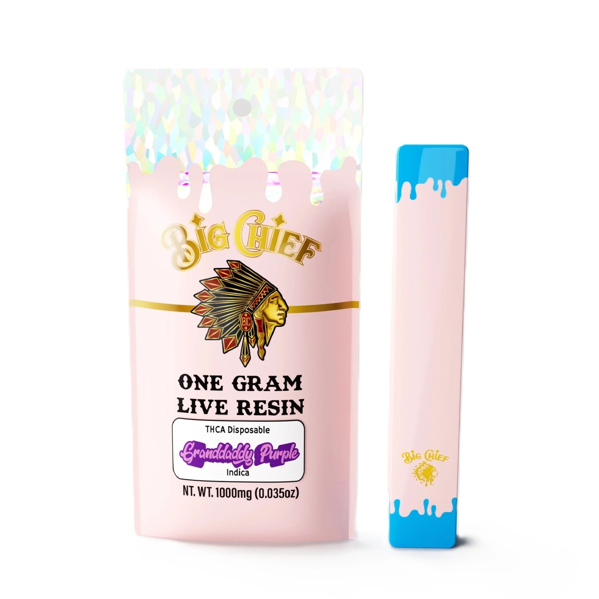 Big Chief Live Resin THC-A Device - 1000mg - Image 4