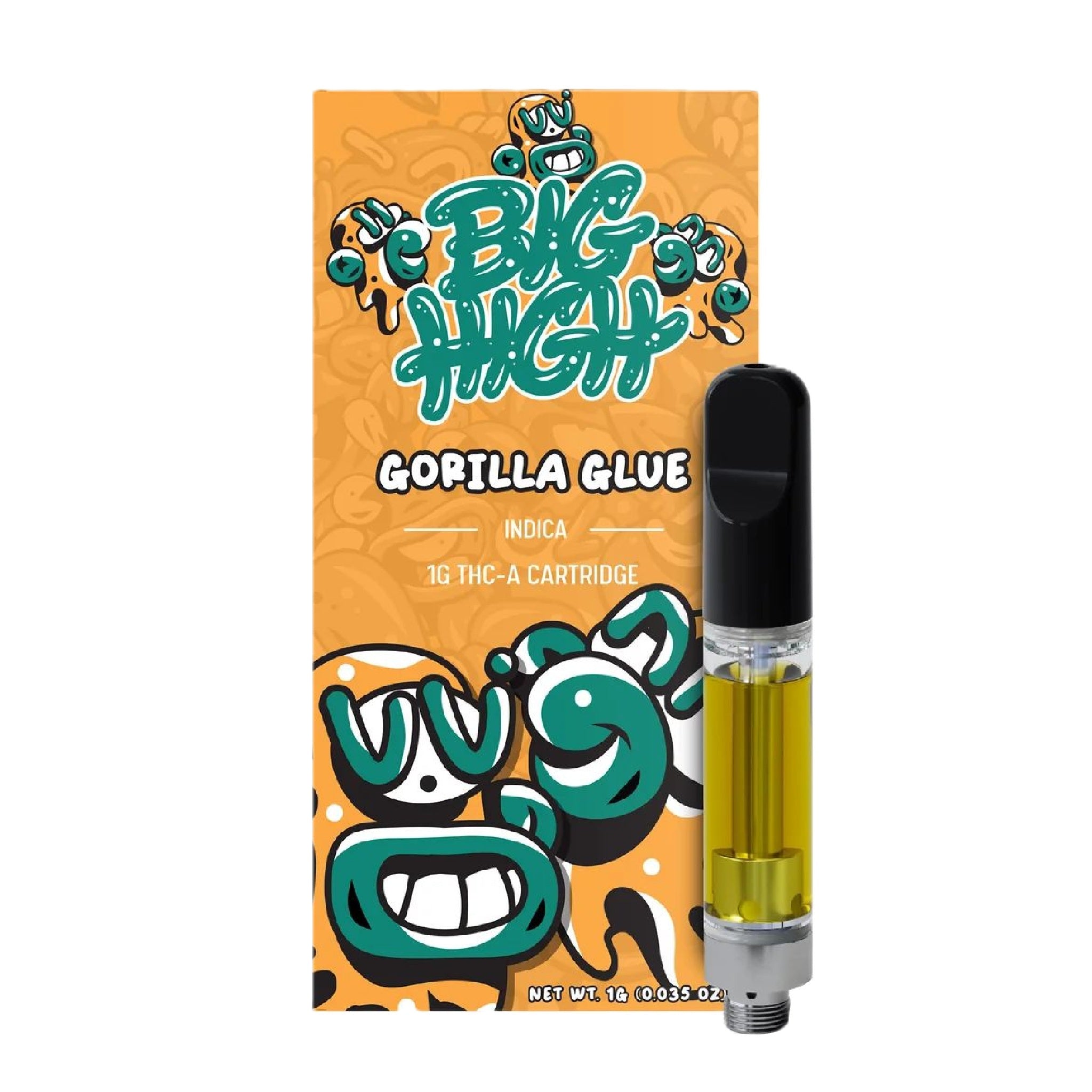Big High Gorilla Glue THC-A Unit - 1000mg