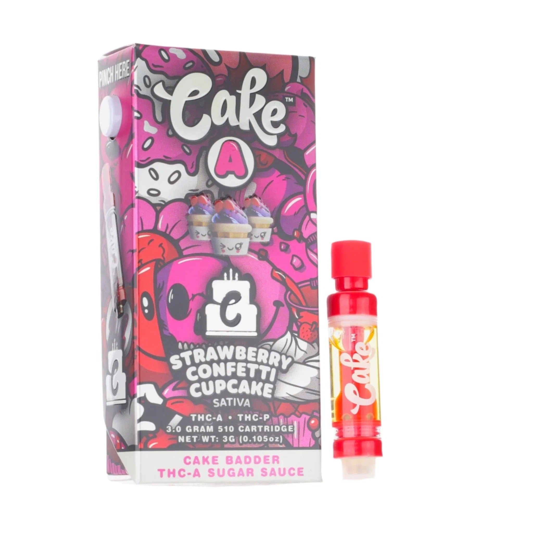 Cake Cartoon THC-A Sugar Sauce Device - 3000mg - Image 5