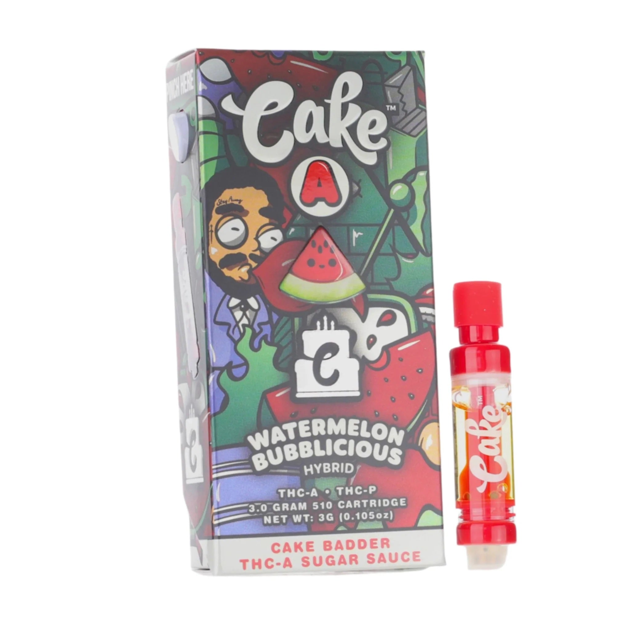Cake Cartoon THC-A Sugar Sauce Device - 3000mg - Image 4