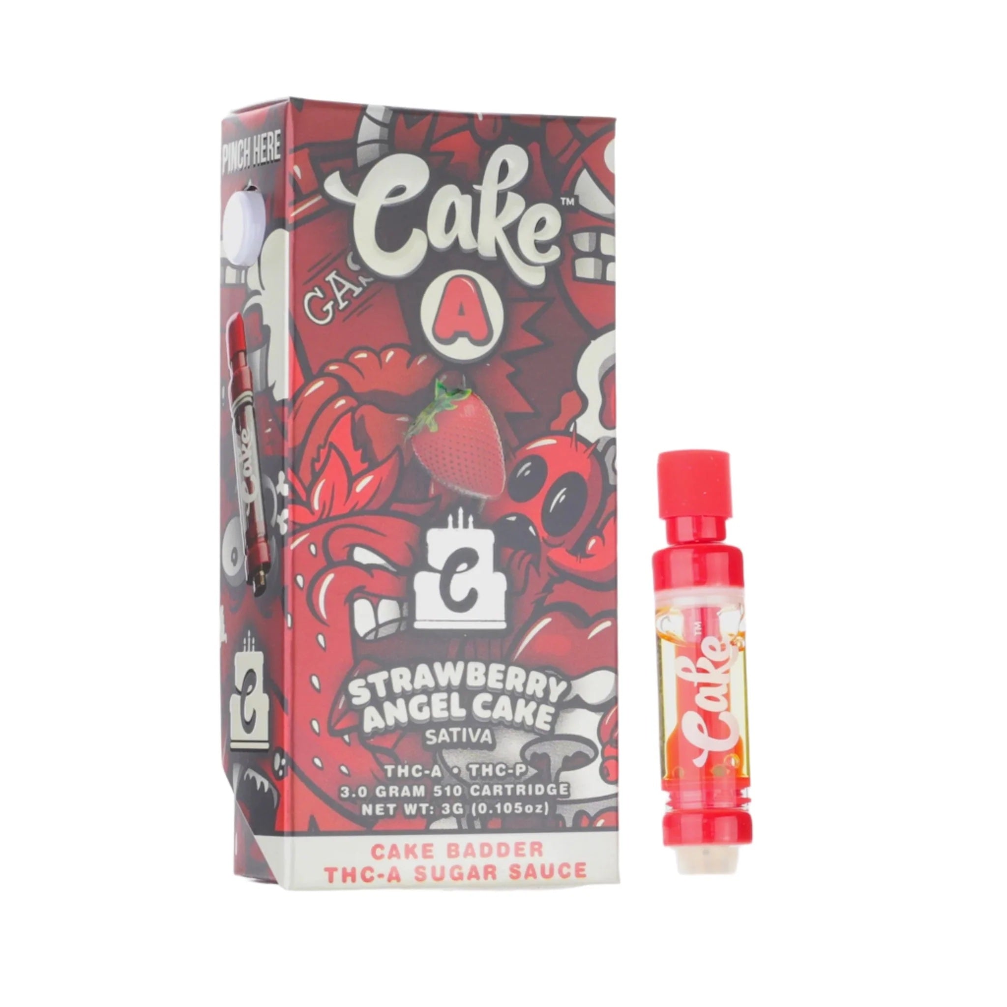 Cake Cartoon THC-A Sugar Sauce Device - 3000mg - Image 2