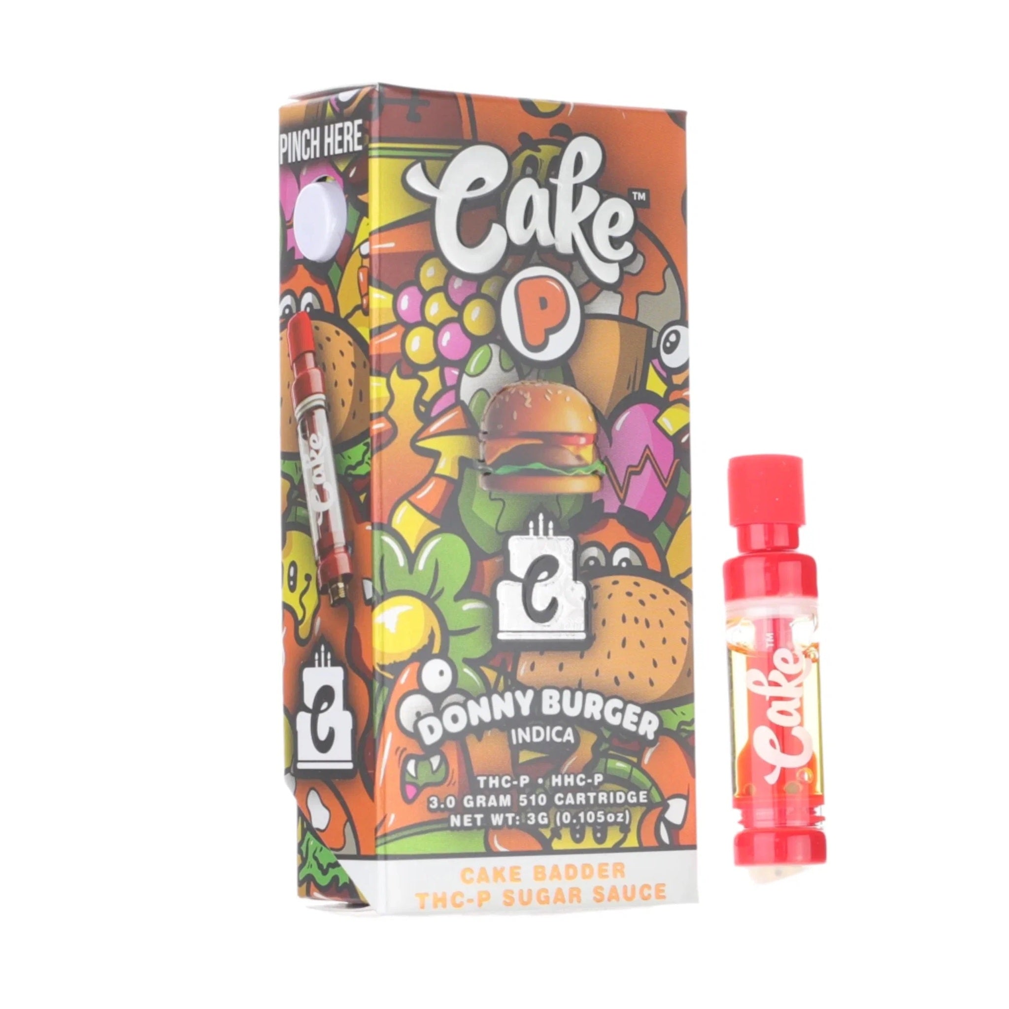 Cake Cartoon THC-P Sugar Sauce Device - 3000mg - Image 5